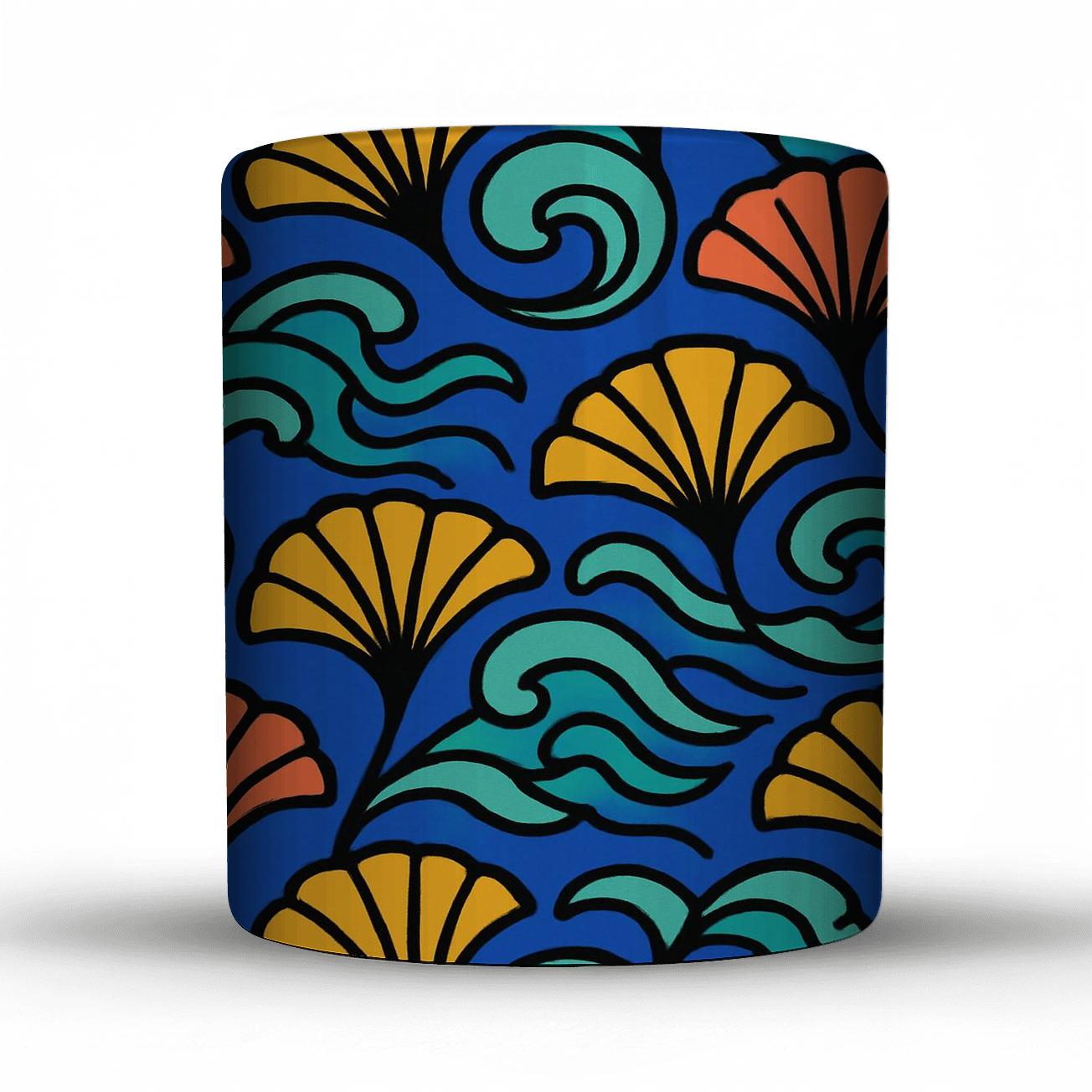 Ultramarine Ukiyo Op Spiral Botanica premium drinkware mugs