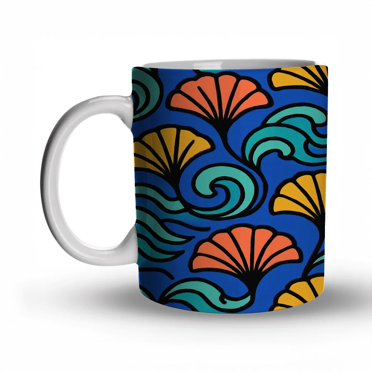 Ultramarine Ukiyo Op Spiral Botanica premium drinkware mugs