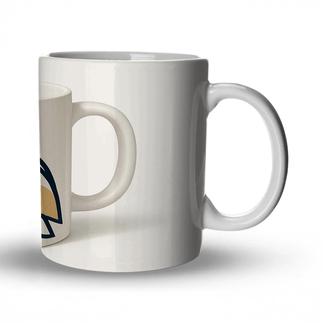 Bauhaus Owl Line Art Mug premium drinkware mugs