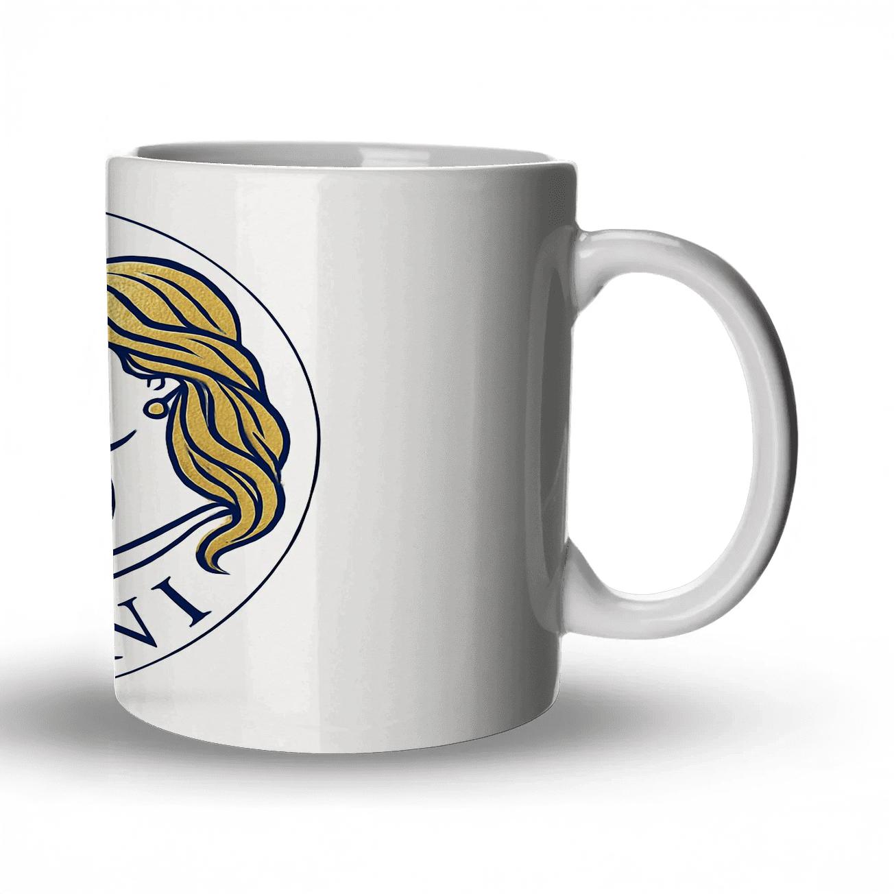 Gemini Celestial Twins Bauhaus Minimal Constellation novelty coffee mugs