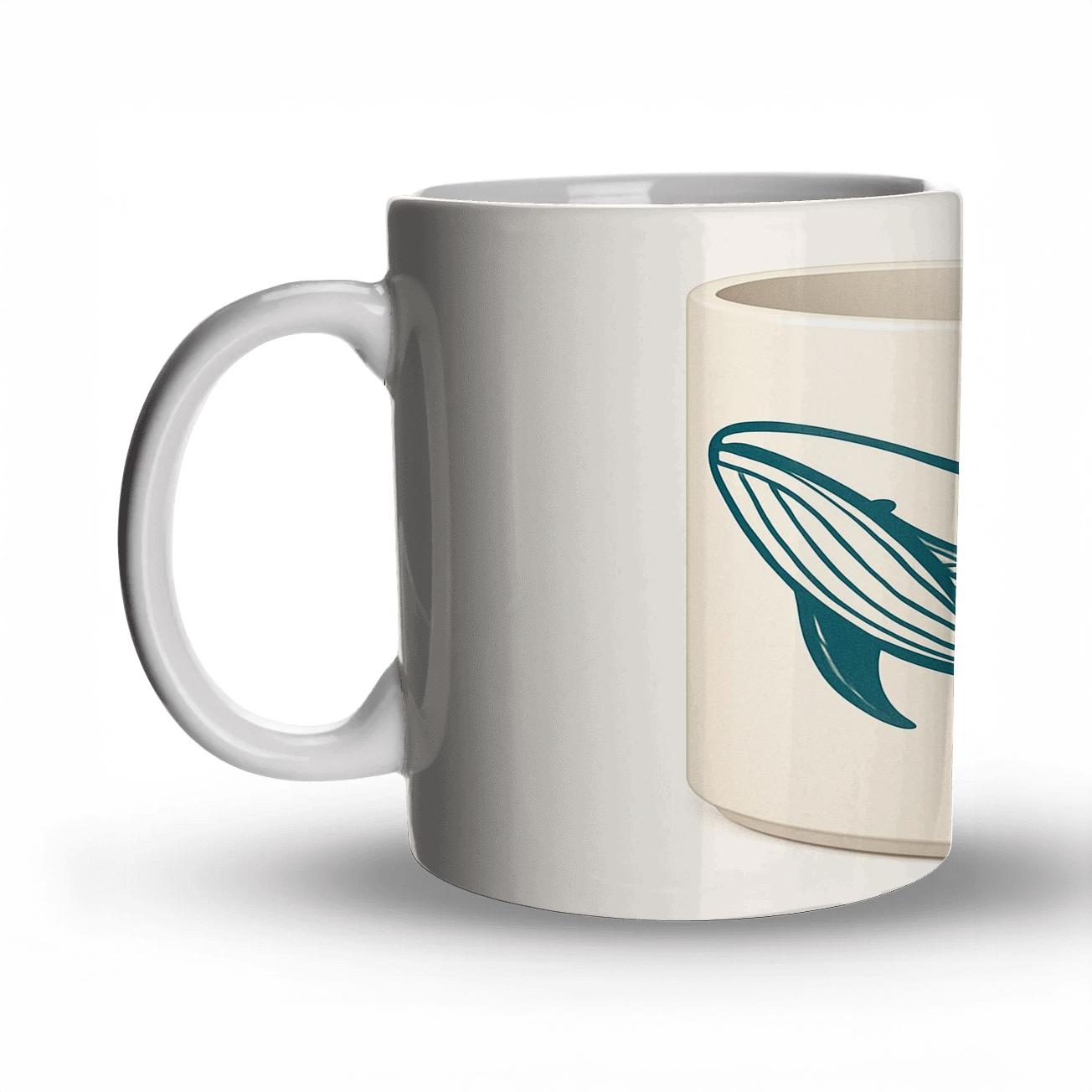 Polynesian Whalebone Ornament Whale Mug premium drinkware mugs