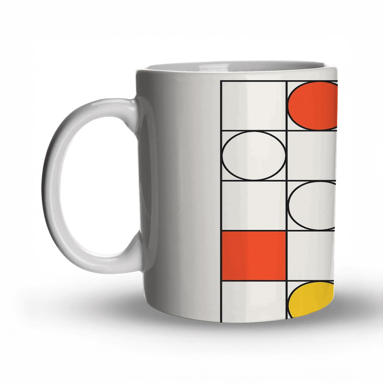 Bauhaus Synchro Grid Constellation insulated thermal mugs