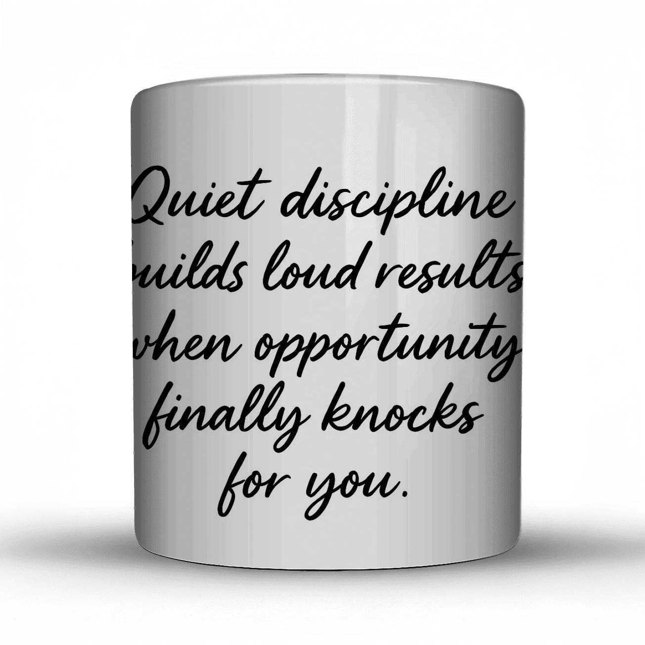 Quiet Victory custom printed mugs