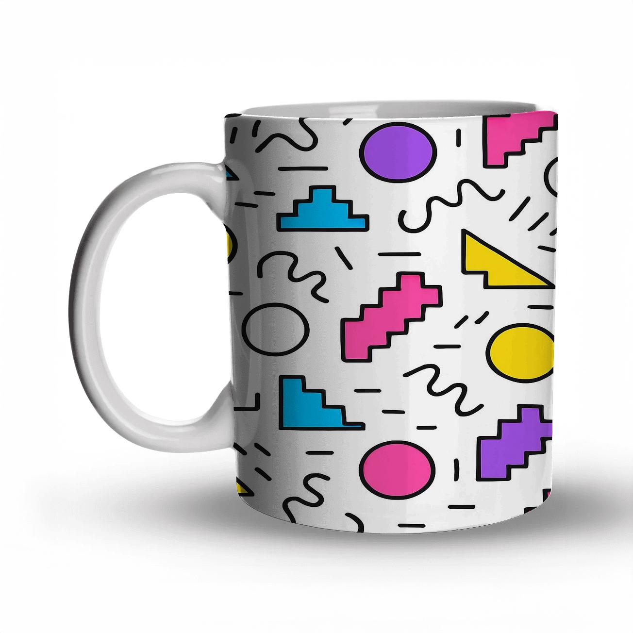 Memphis Ultraviolet Metroline premium drinkware mugs