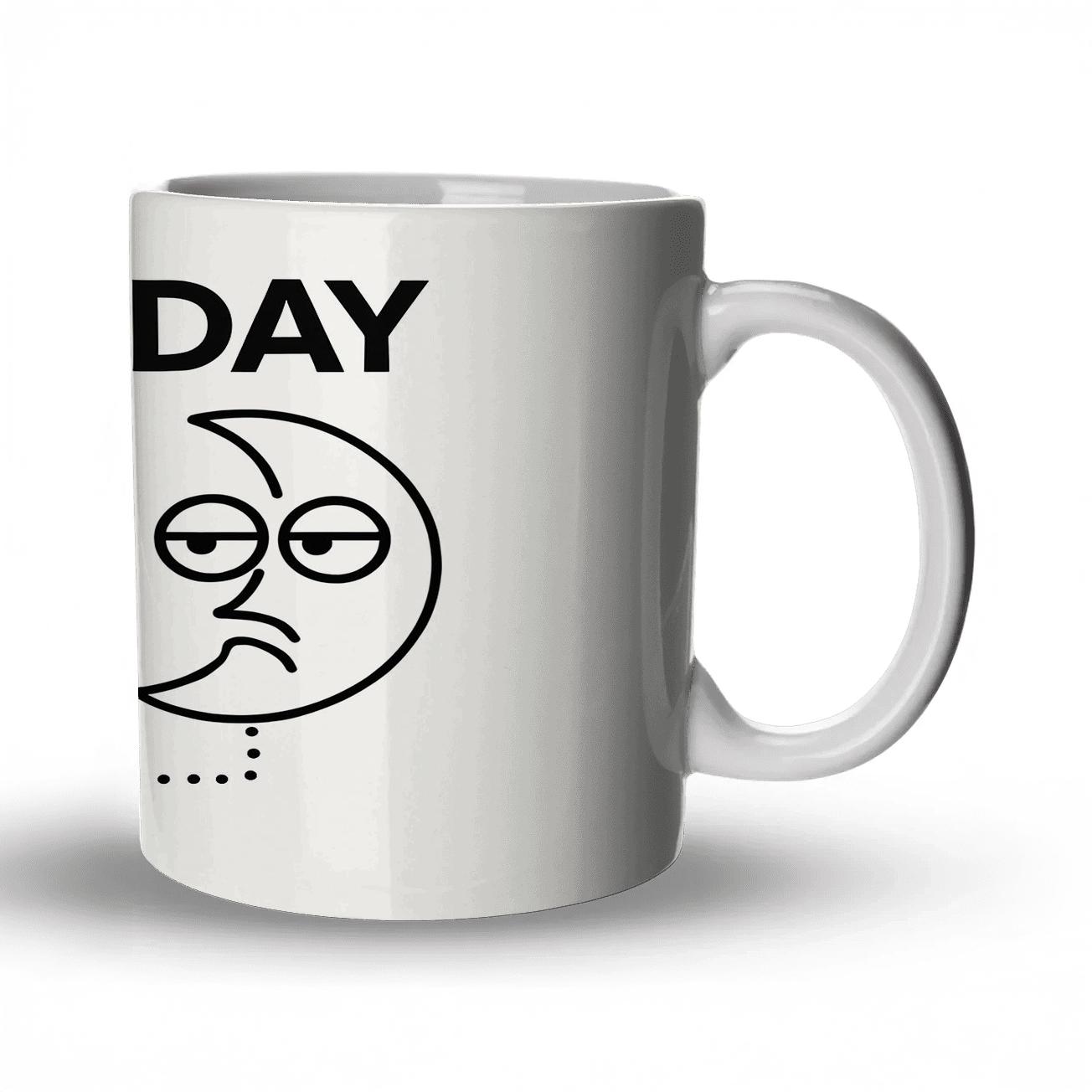 Social Battery Empty Lunar Gauge premium drinkware mugs