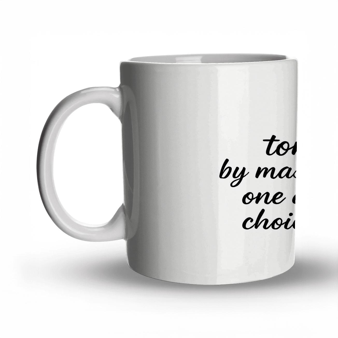 Earn Tomorrow ceramic coffee mugs