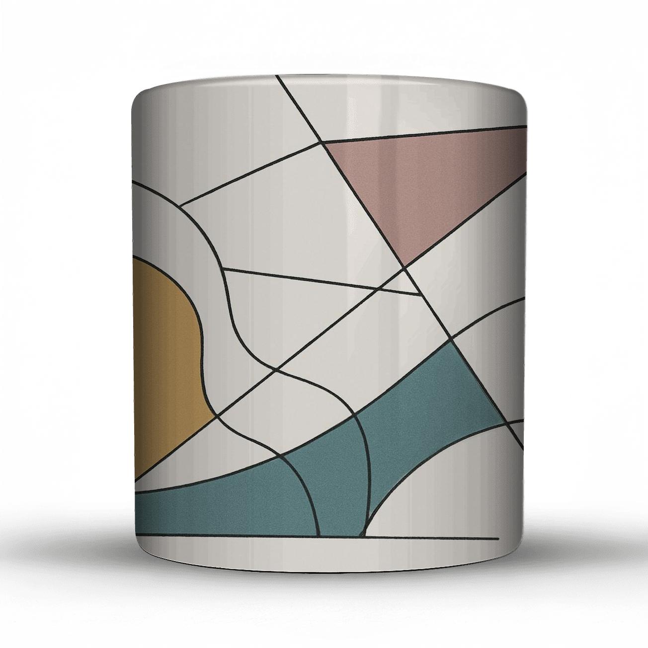 Tectonic Geometry Drift premium drinkware mugs