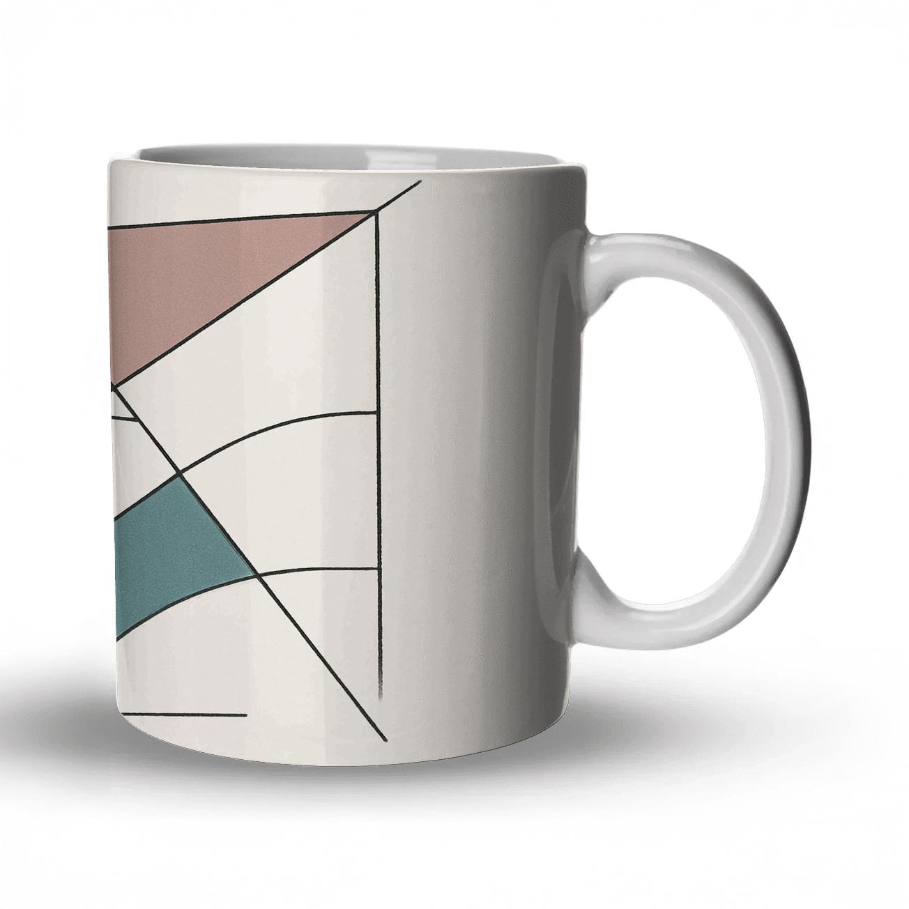 Tectonic Geometry Drift premium drinkware mugs