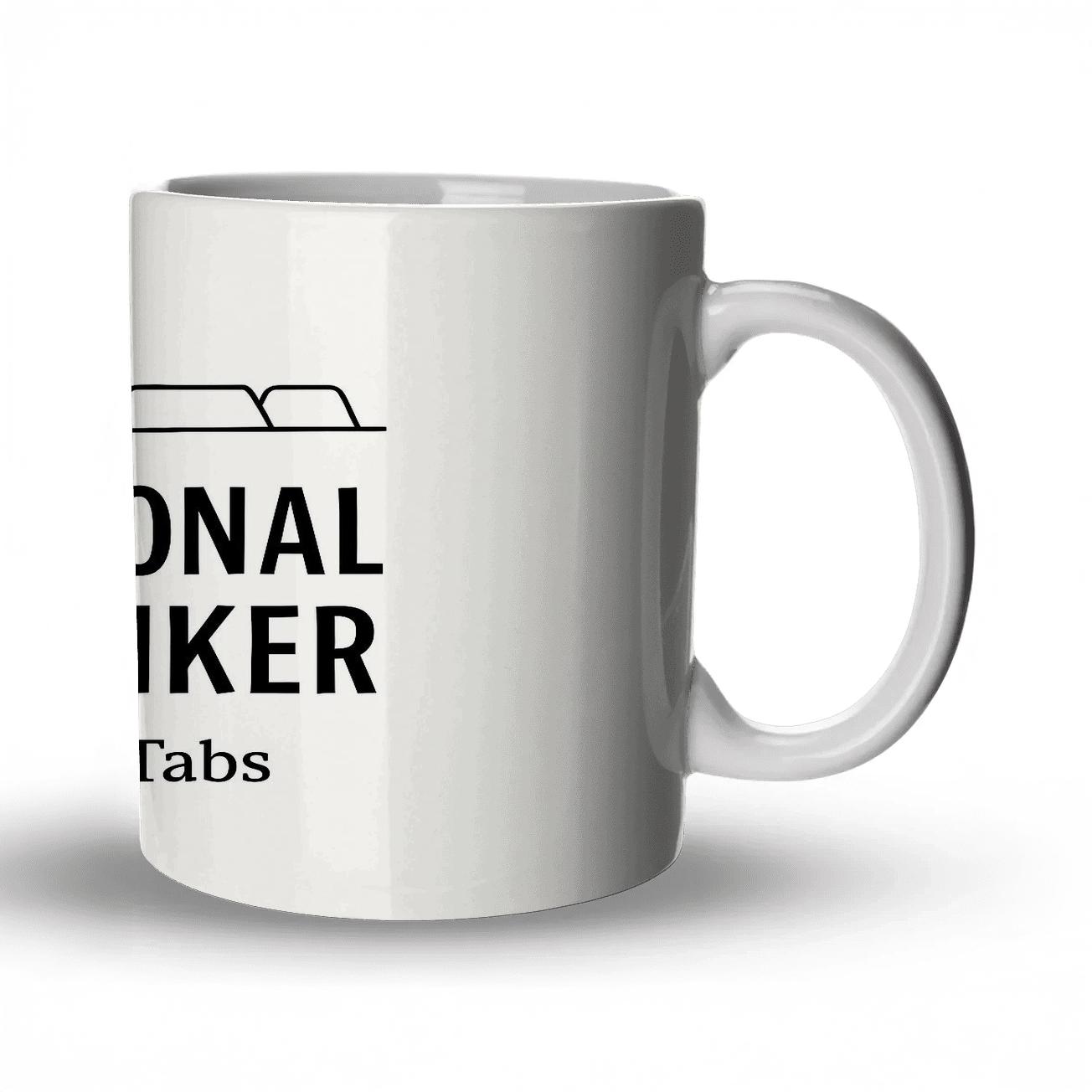 Professional Overthinker Mental Tabs insulated thermal mugs