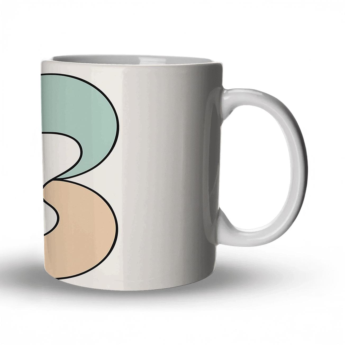 Tidal Geometry Oasis personalized mugs