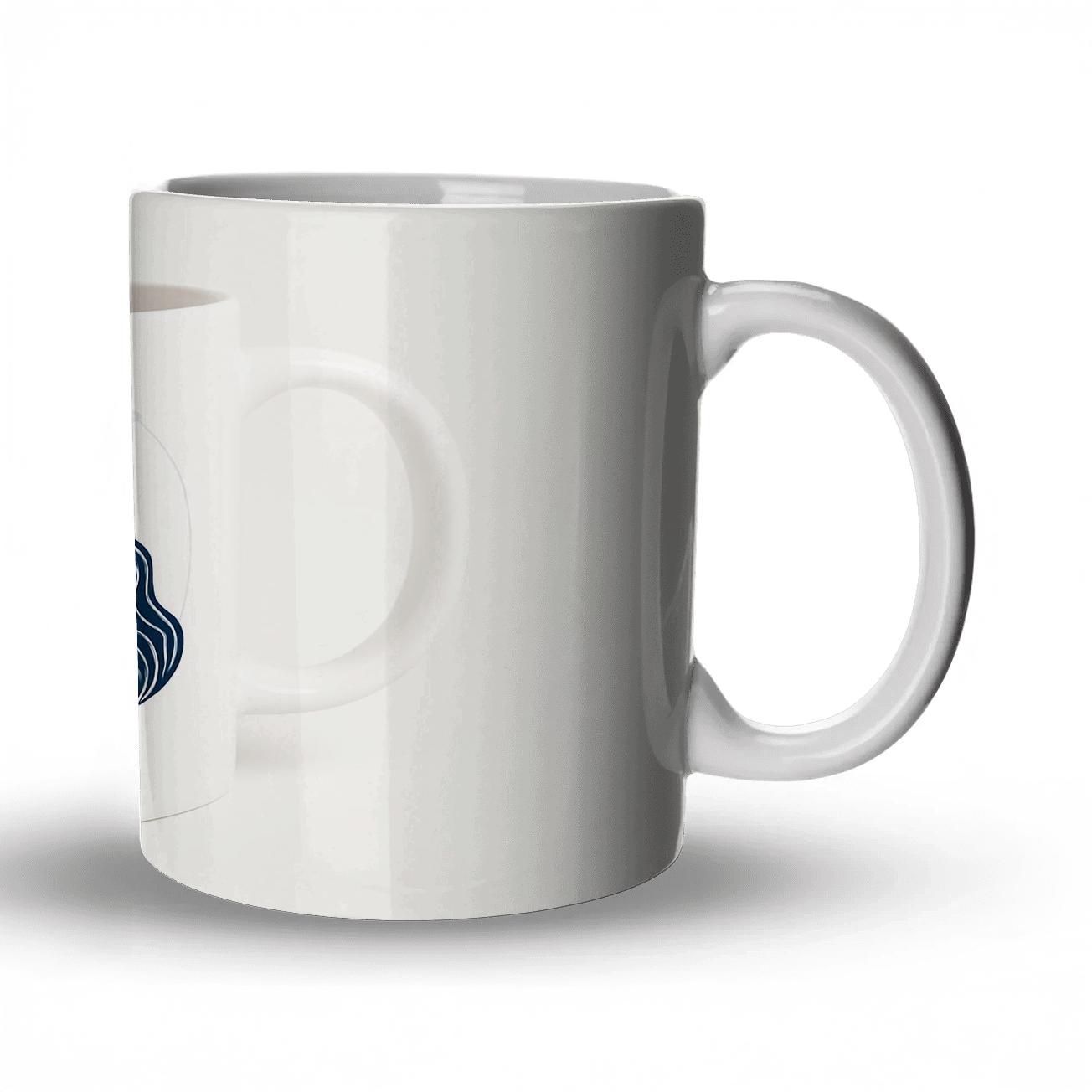 Virgo Astral Maiden Gold And Navy Line Art Mug insulated thermal mugs