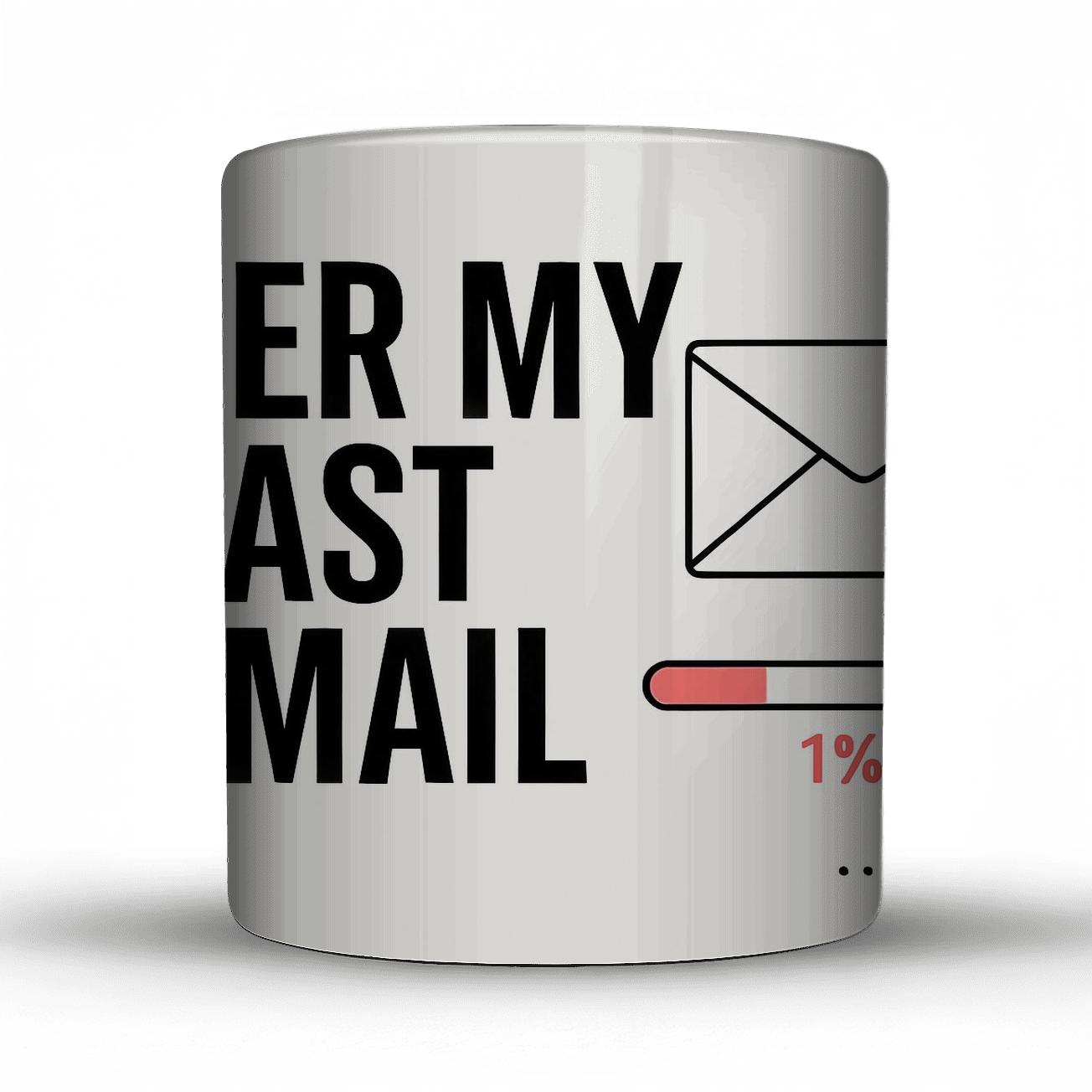 Per My Last Email travel mugs with handles