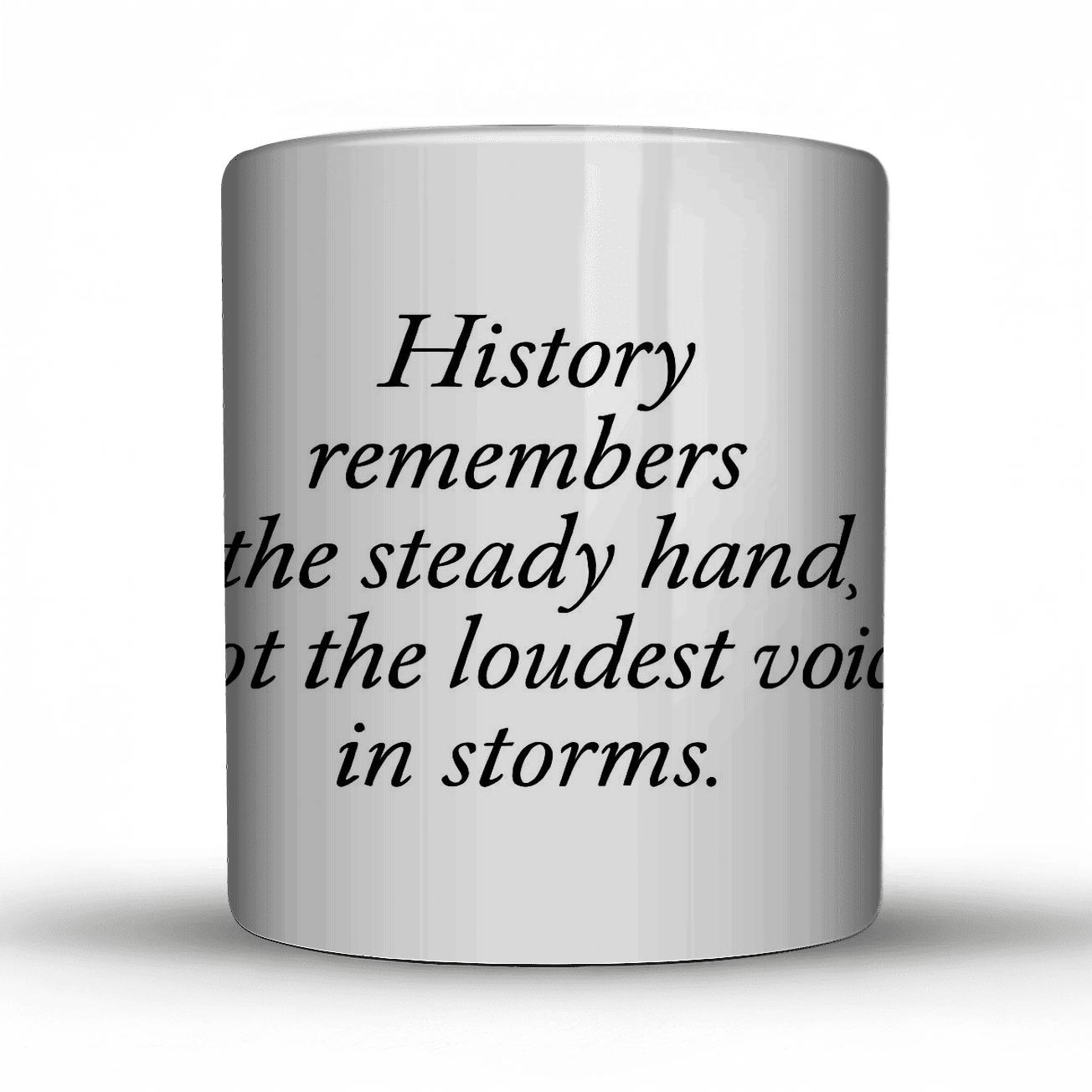 Steady Hand Legacy novelty coffee mugs