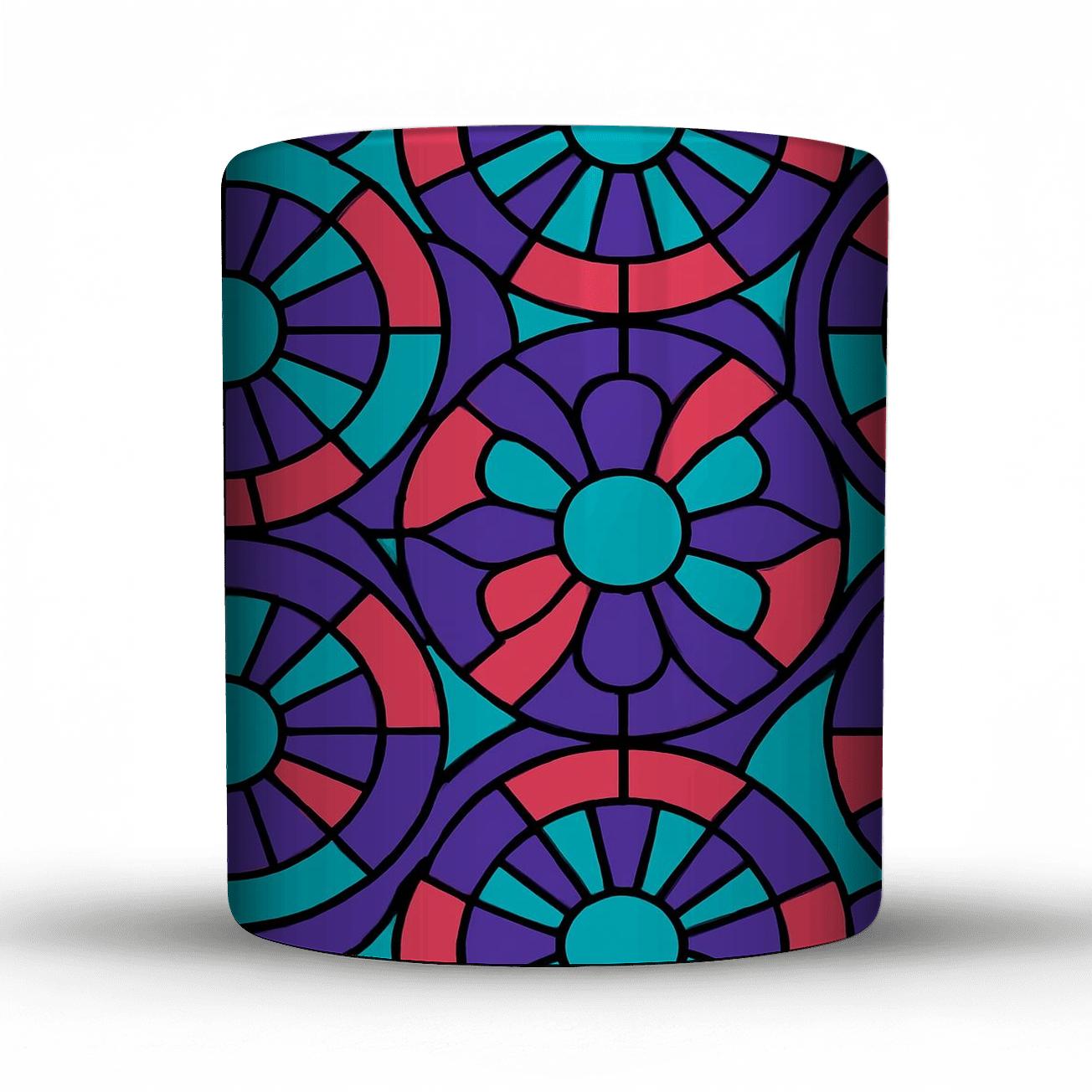 Orphic Solar Flare Rosette Circuit premium drinkware mugs