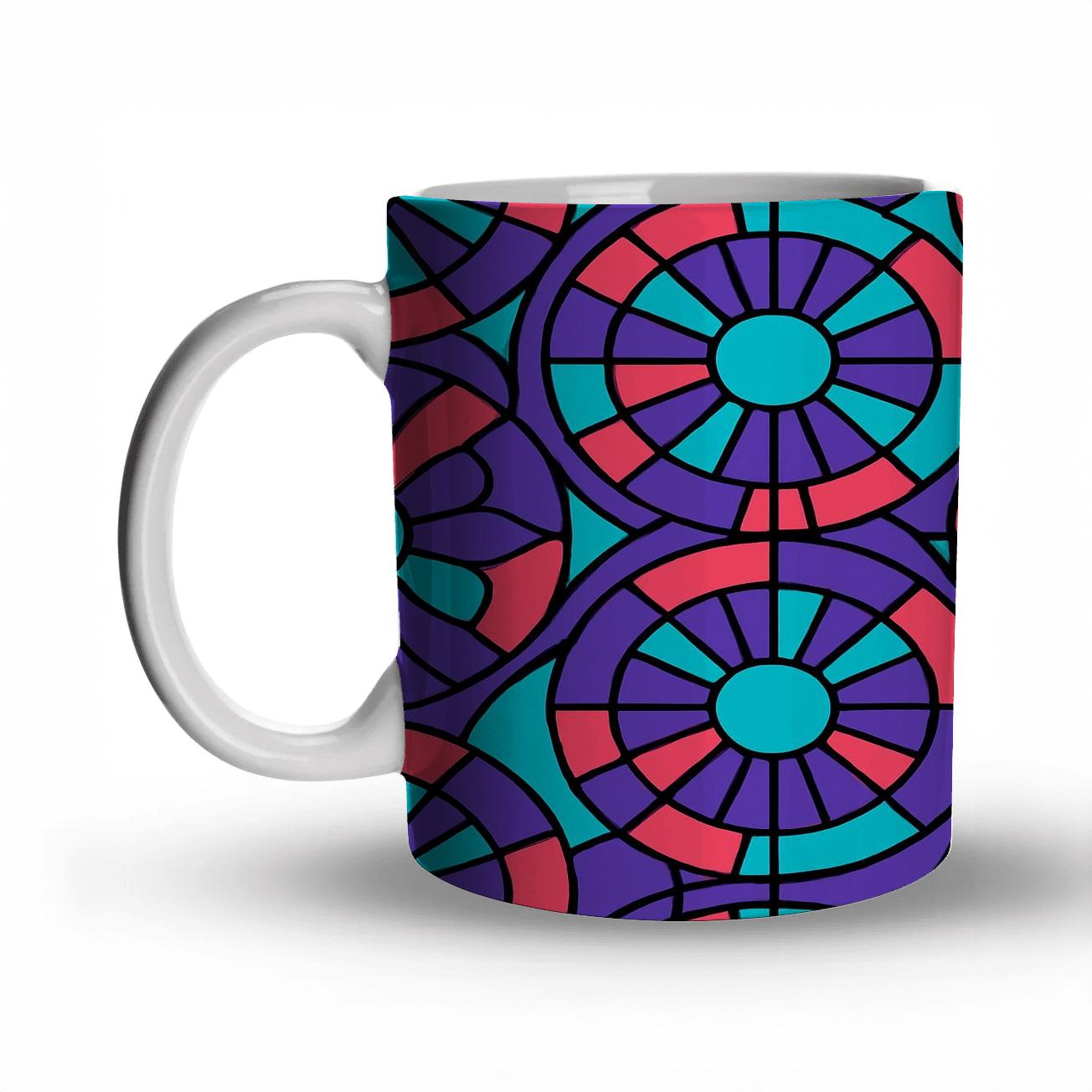 Orphic Solar Flare Rosette Circuit premium drinkware mugs