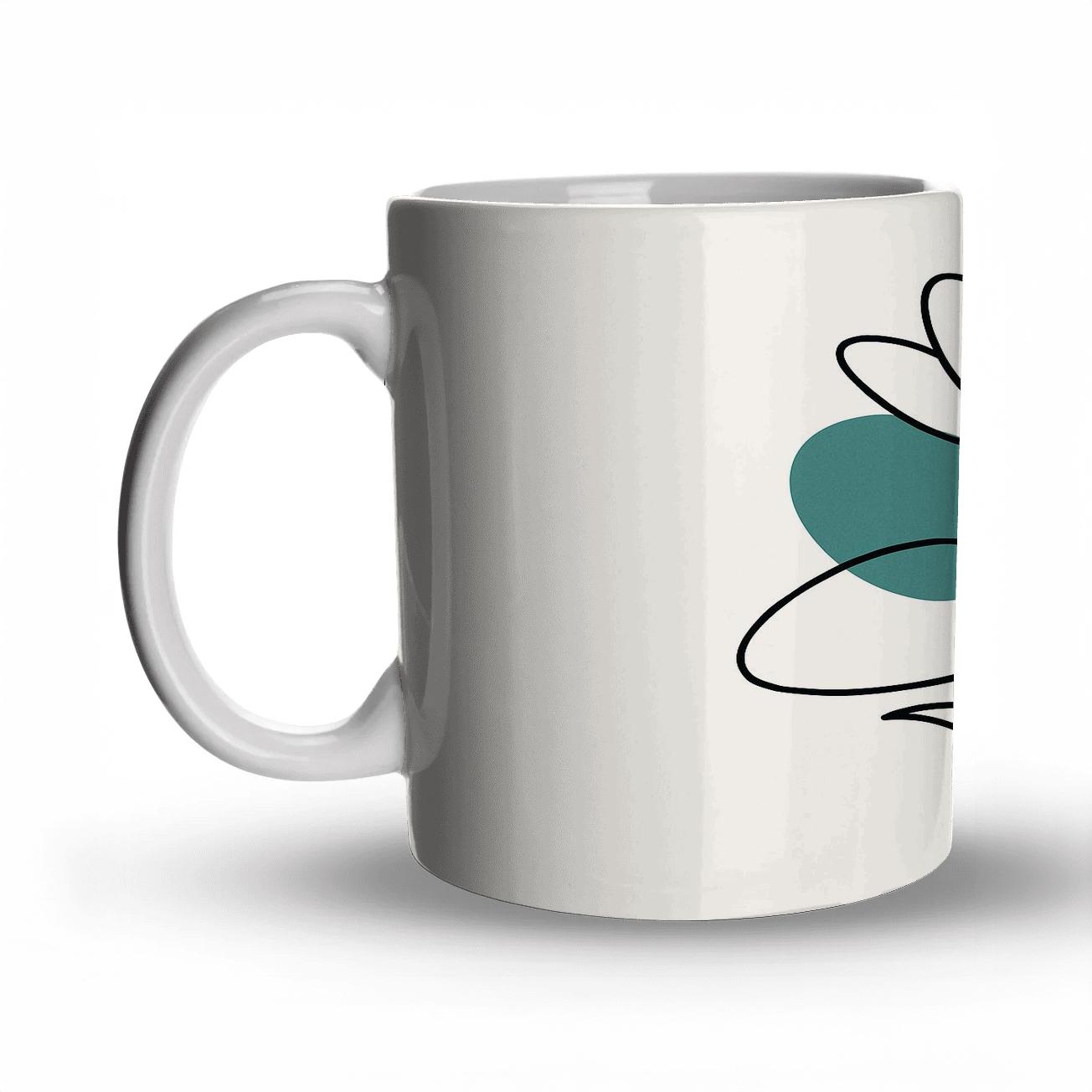 Orbit Bloom Line Study premium drinkware mugs