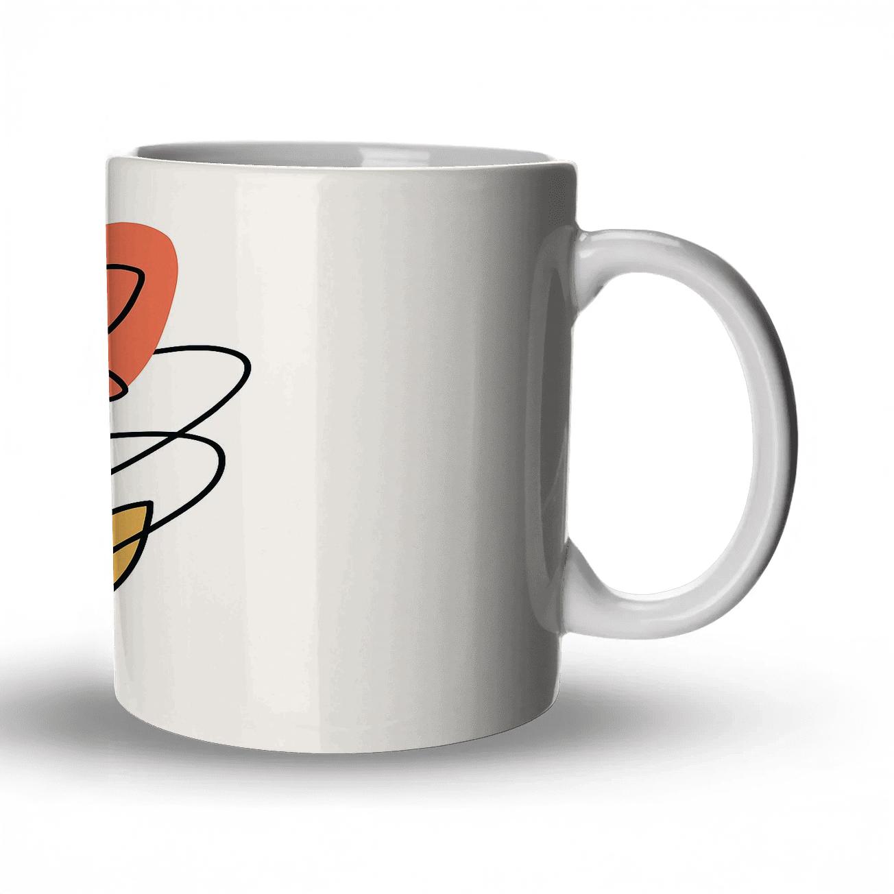 Orbit Bloom Line Study premium drinkware mugs