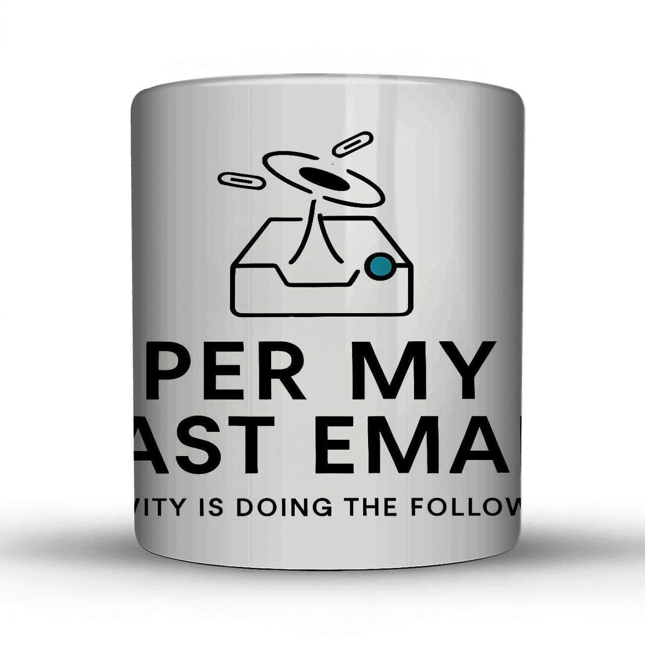 Per My Last Black Hole Email personalized mugs