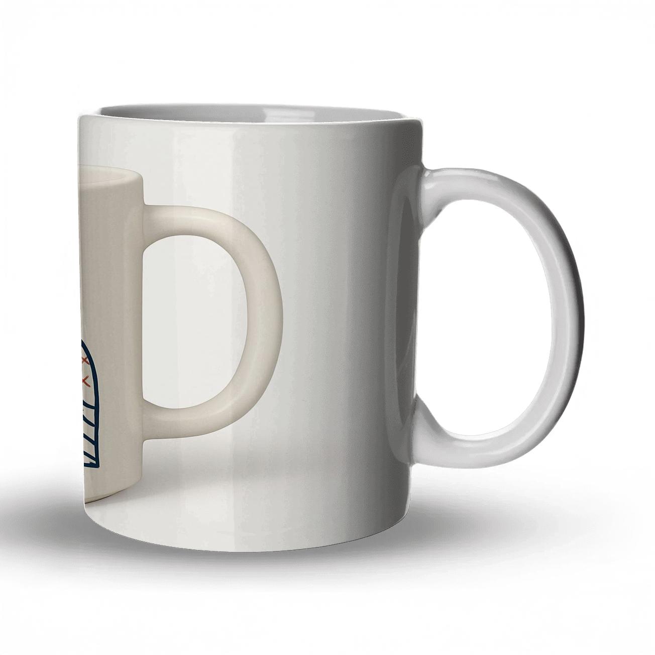 Moonlit Owl Ainu Sashiko Spiral novelty coffee mugs