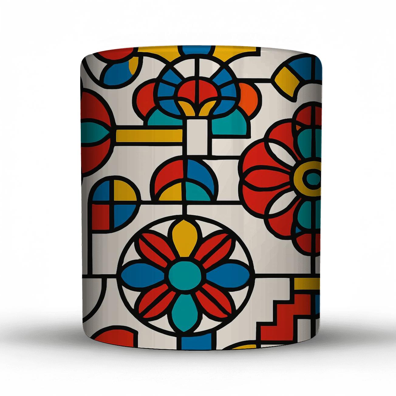 Bauhaus Festival Rosette Circuit gift mugs for occasions