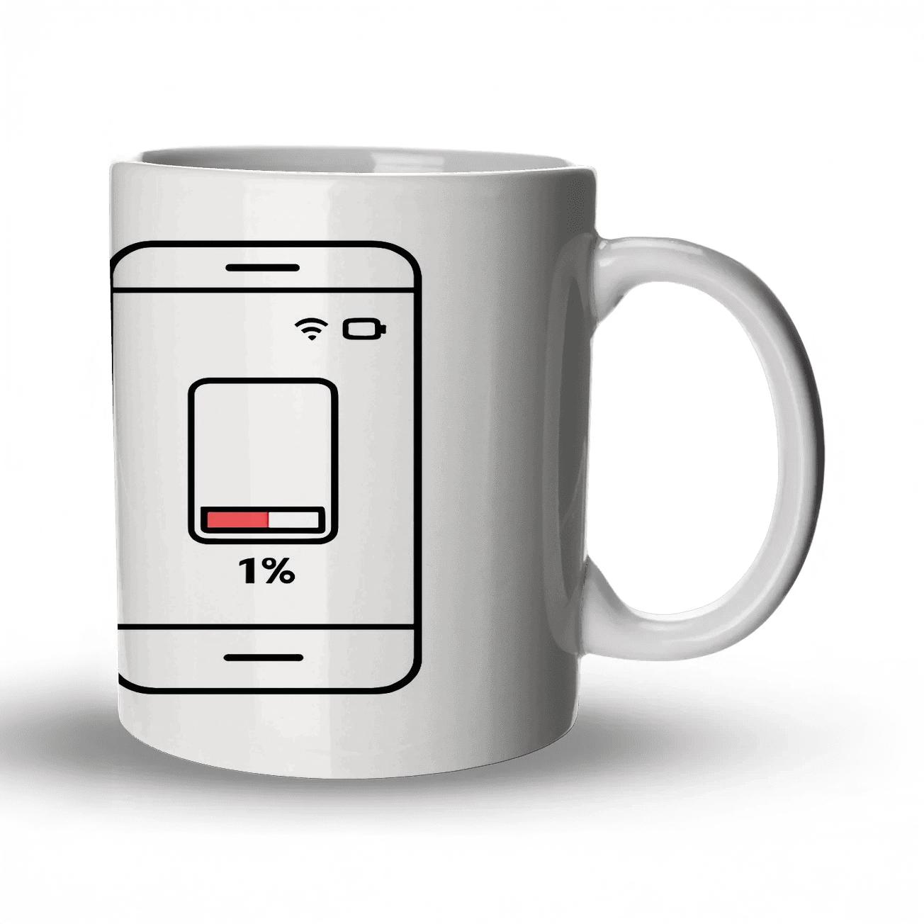 Born To Scroll Forced To Work Low Battery gift mugs for occasions