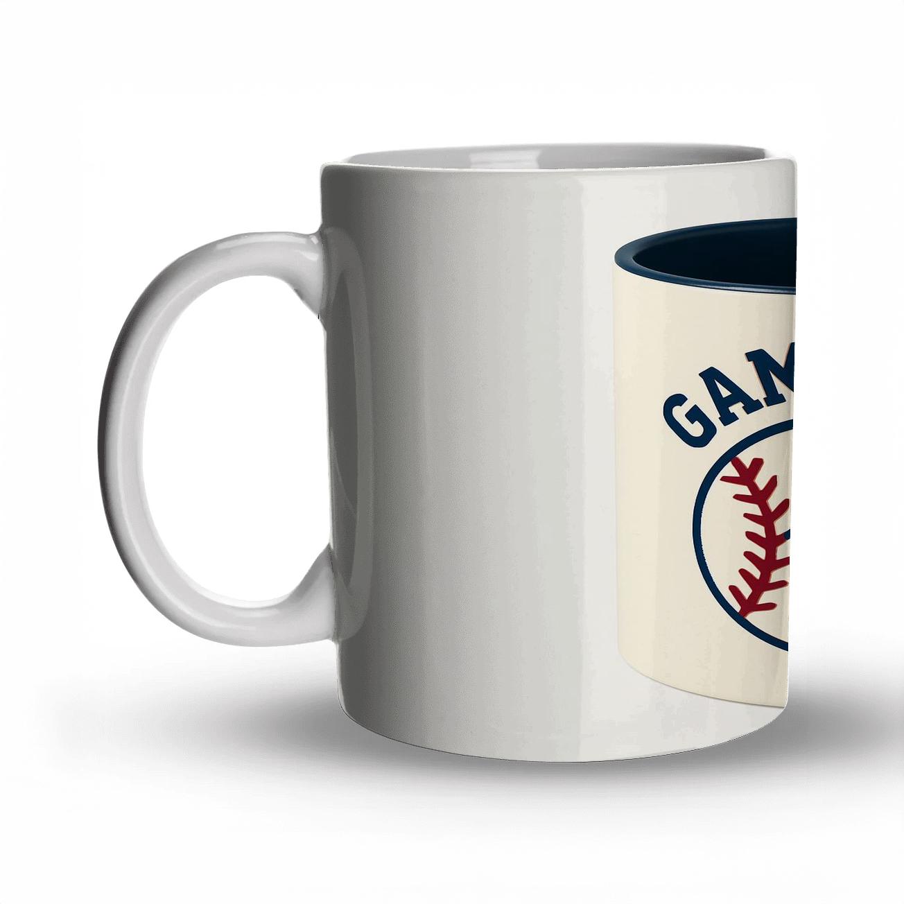 Heritage Baseball Stitch Line Art Mug premium drinkware mugs