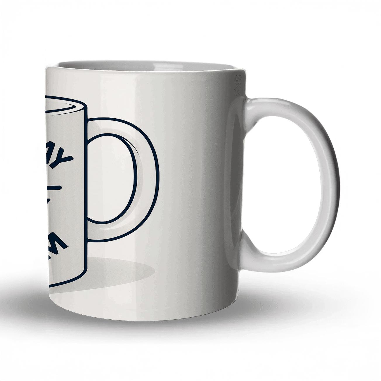 Game Day Basketball Net Line Art Mug insulated thermal mugs