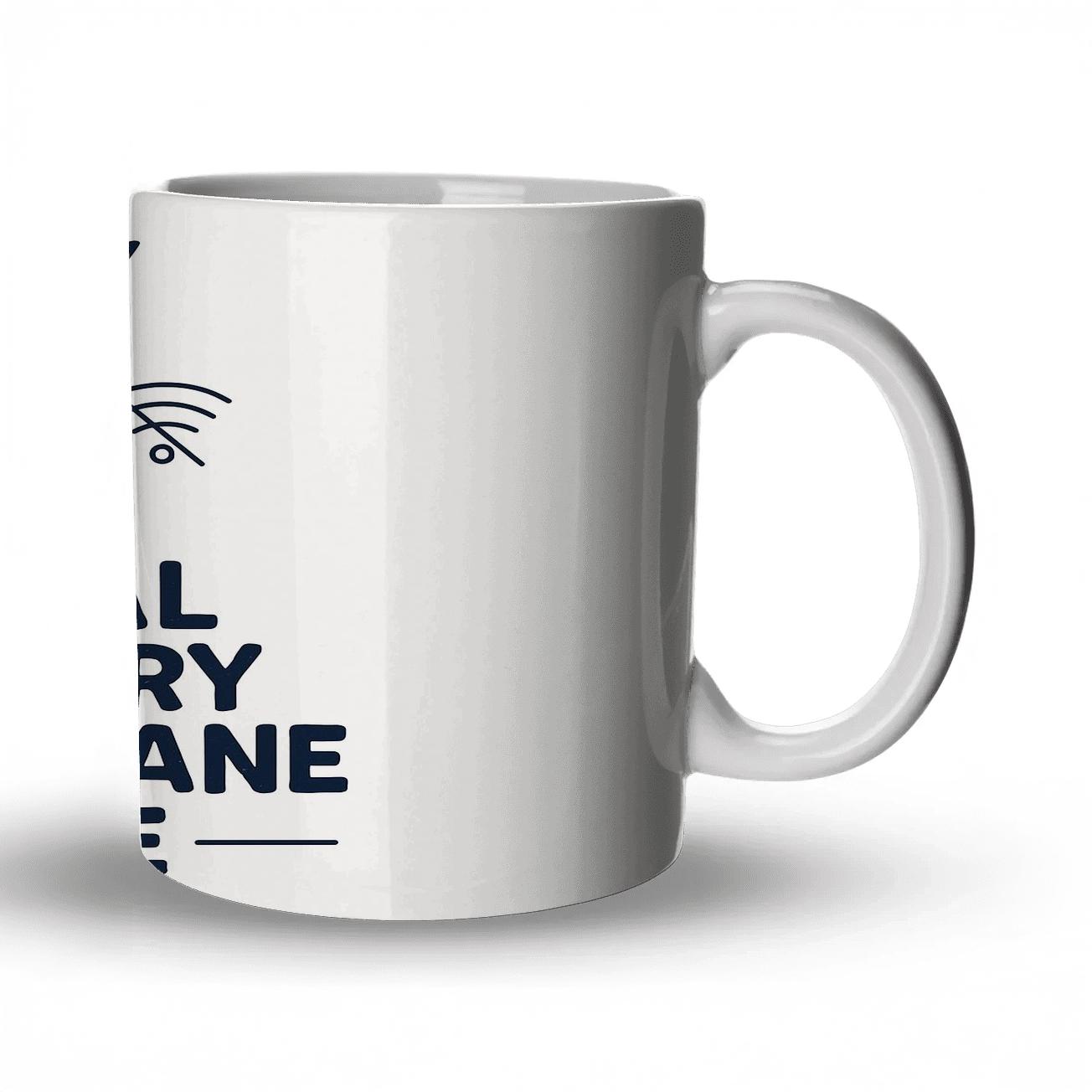 Social Battery In Airplane Mode gift mugs for occasions