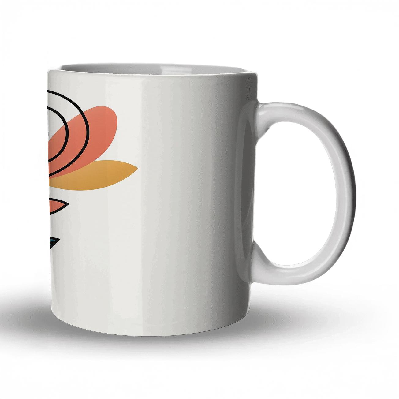 Orbit Bloom Line Symphony gift mugs for occasions