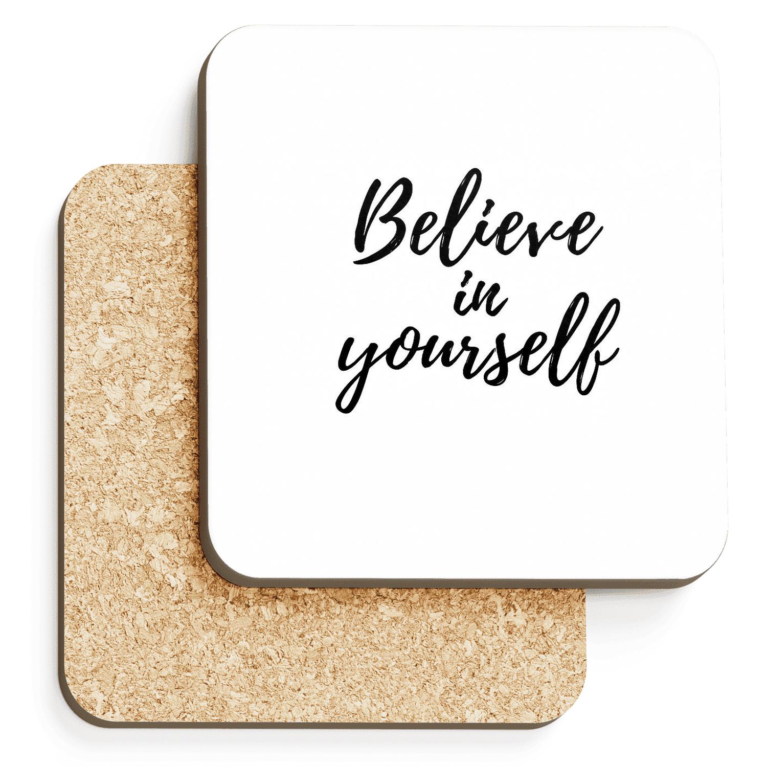 Discipline Writes History coasters for home decor