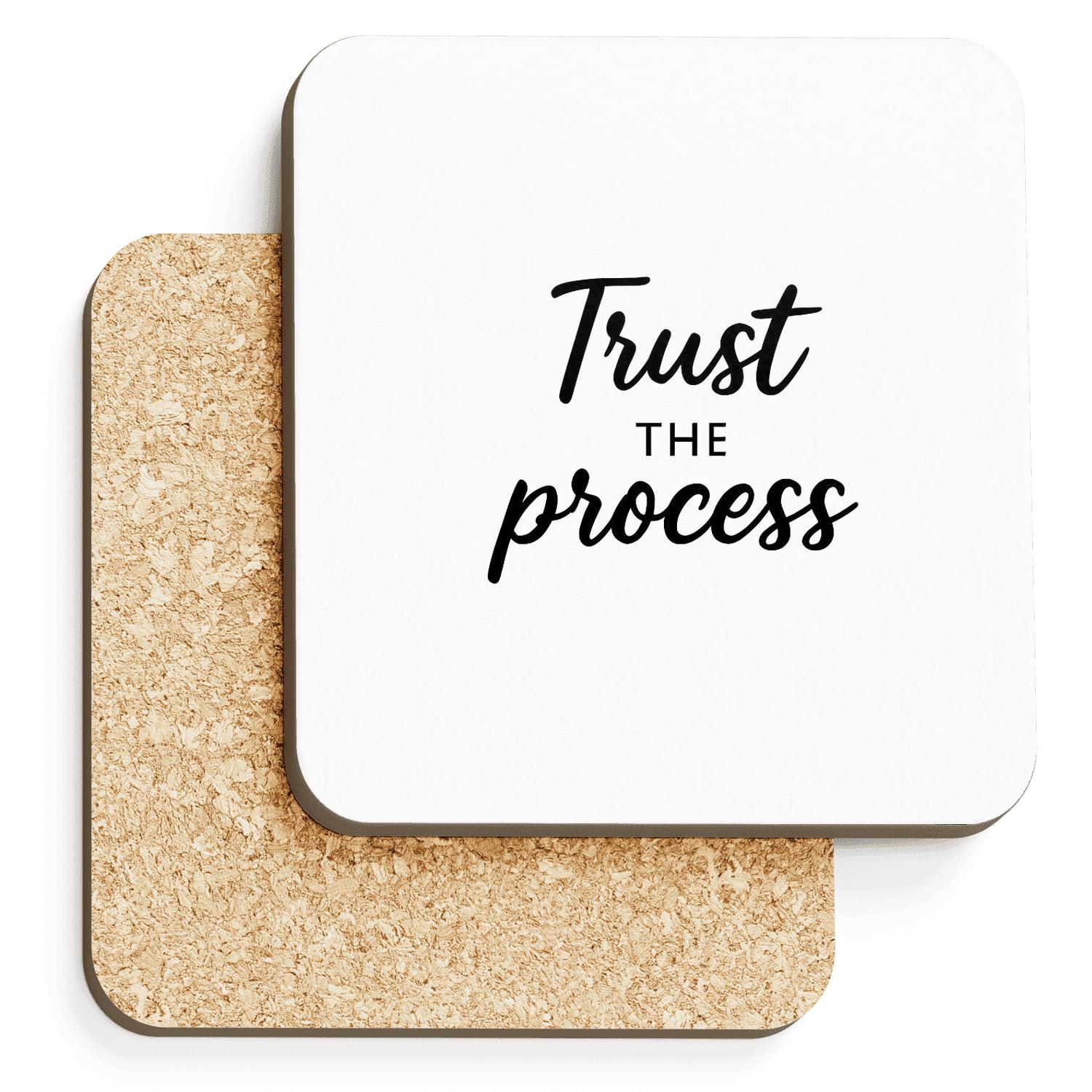 Build The Future Quietly wooden table coasters