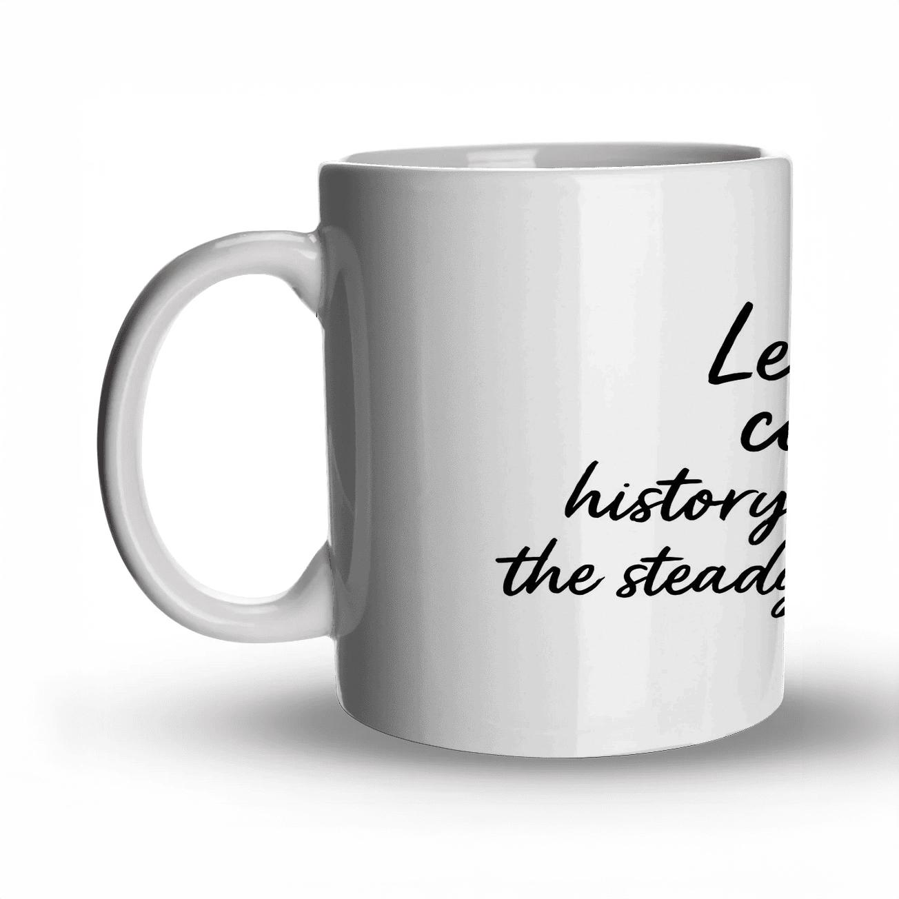 Lead With Courage premium drinkware mugs