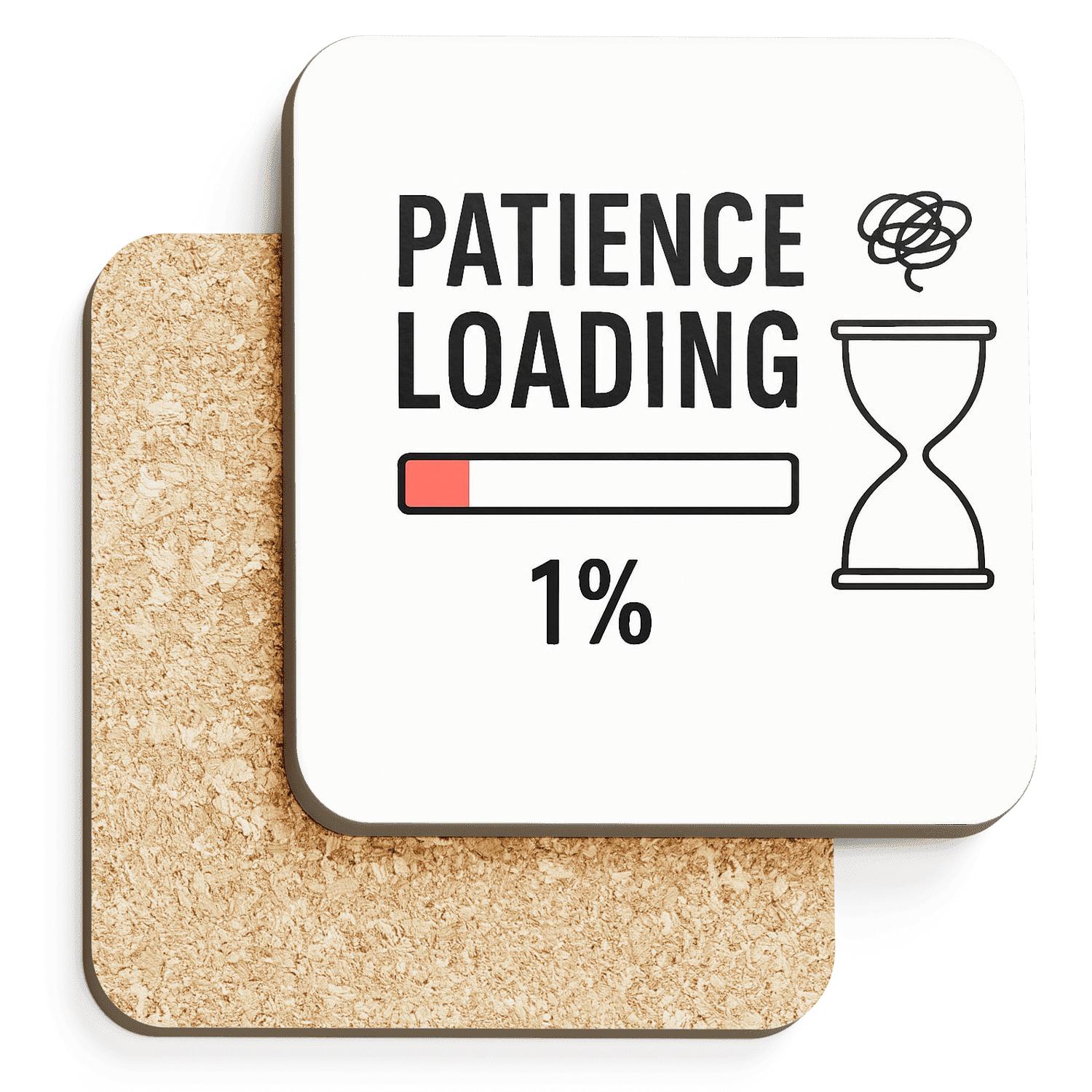 Loading Patience 1 Percent absorbent drink coasters