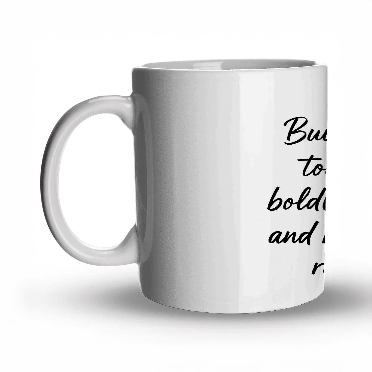 Quiet Leadership Quote Art Print decorative mug sets