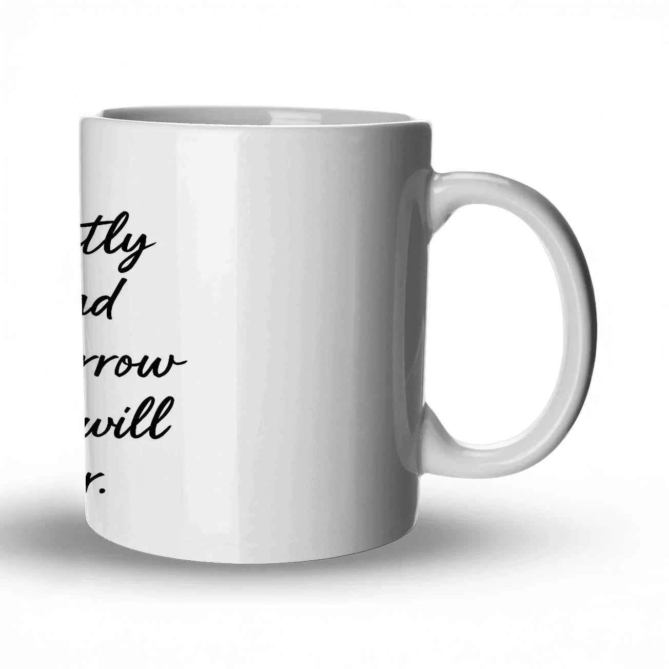 Quiet Leadership Quote Art Print decorative mug sets