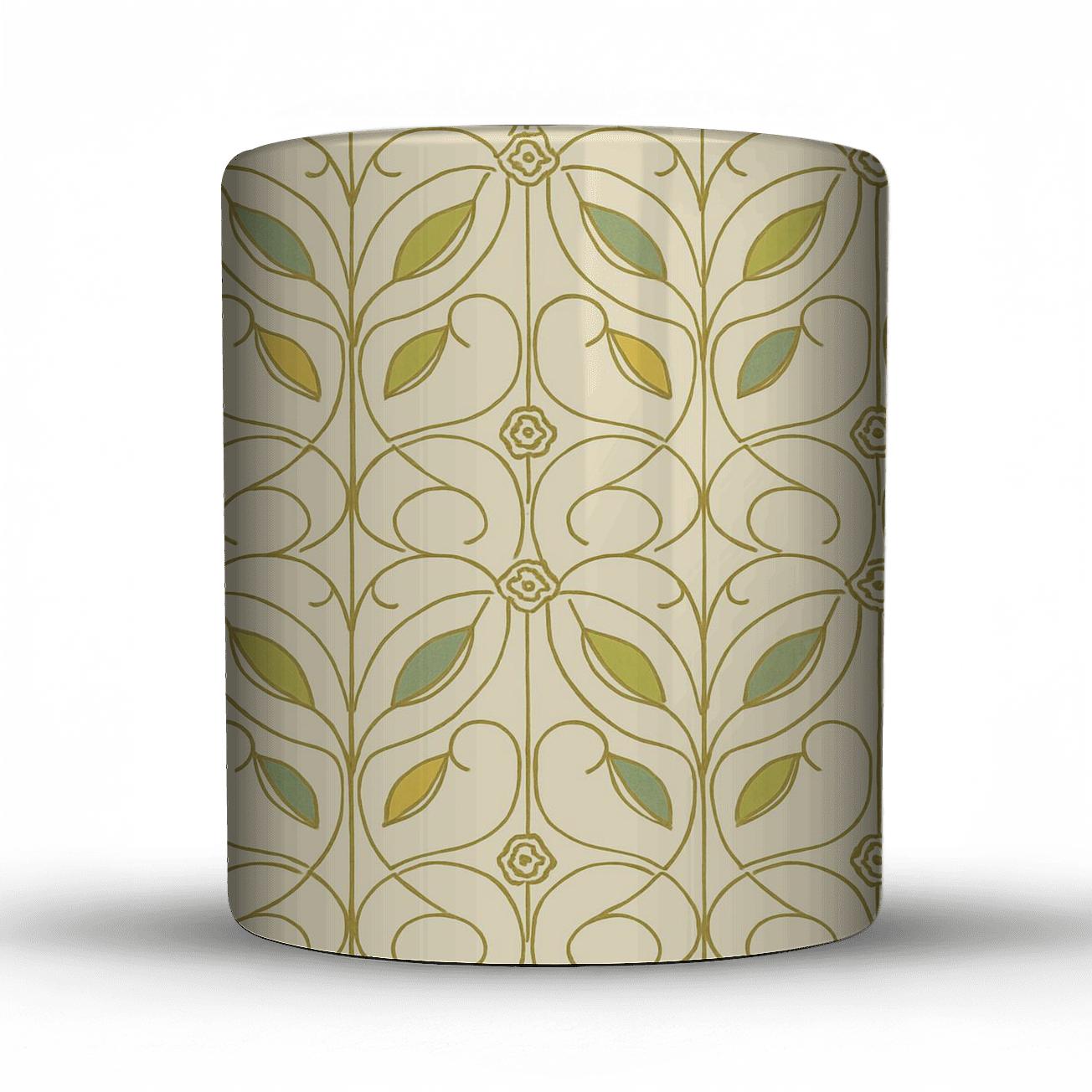 Vienna Secession Laurel Whiplash Lattice decorative mug sets