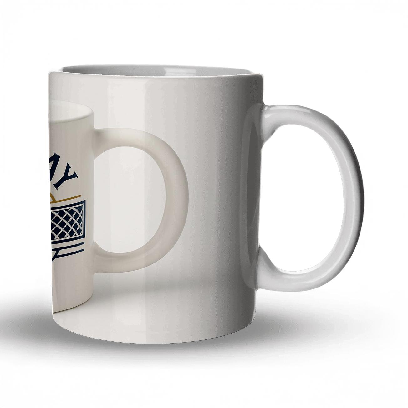 Art Deco Basketball Game Day Line Art Mug decorative mug sets