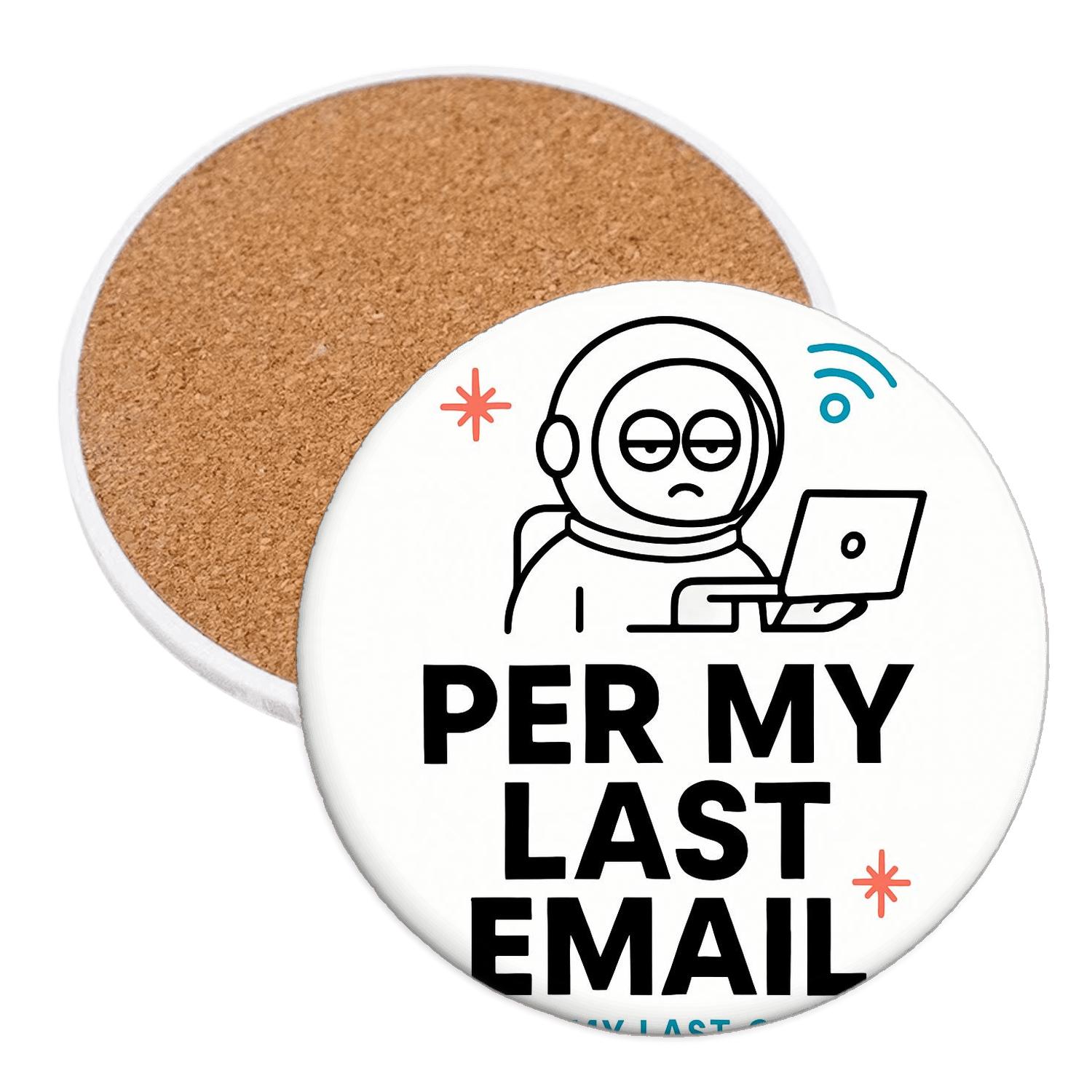 Per My Last Orbit stone coaster collections