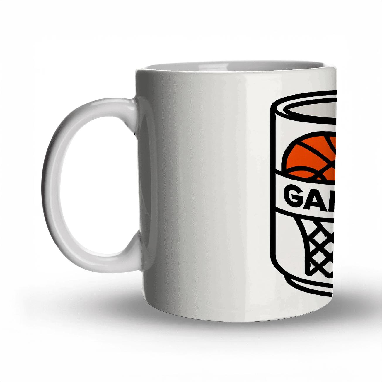 Bauhaus Slam Dunk Geometry custom printed mugs