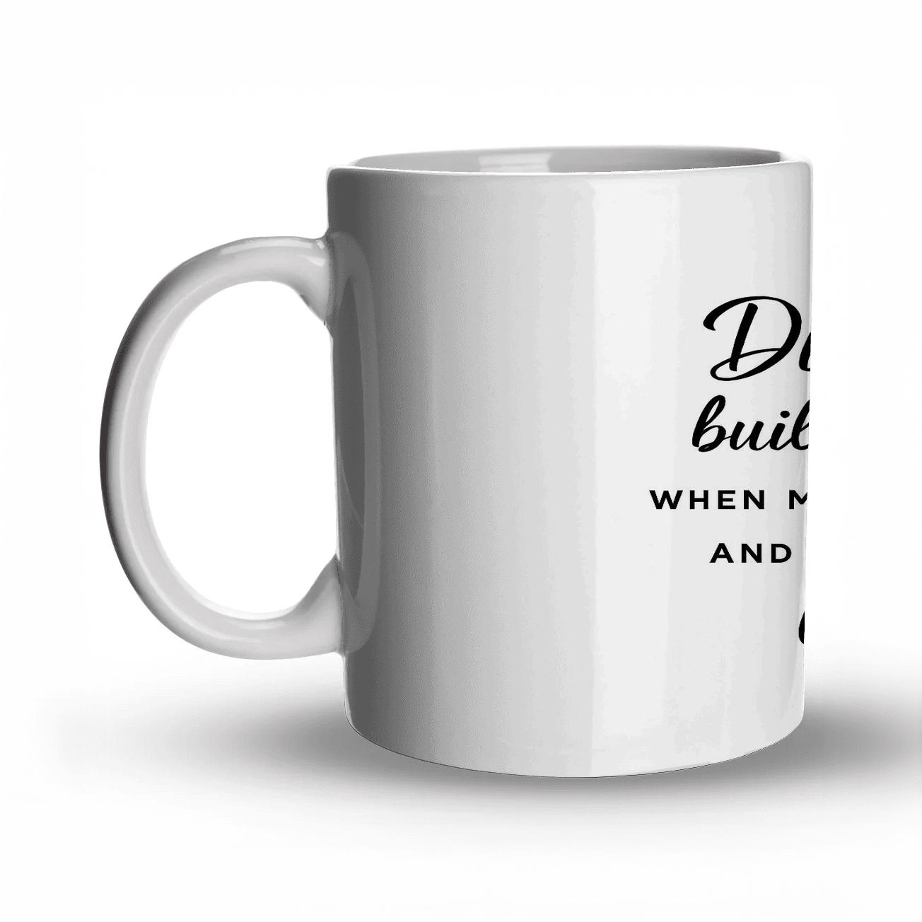 Discipline Builds Empires gift mugs for occasions