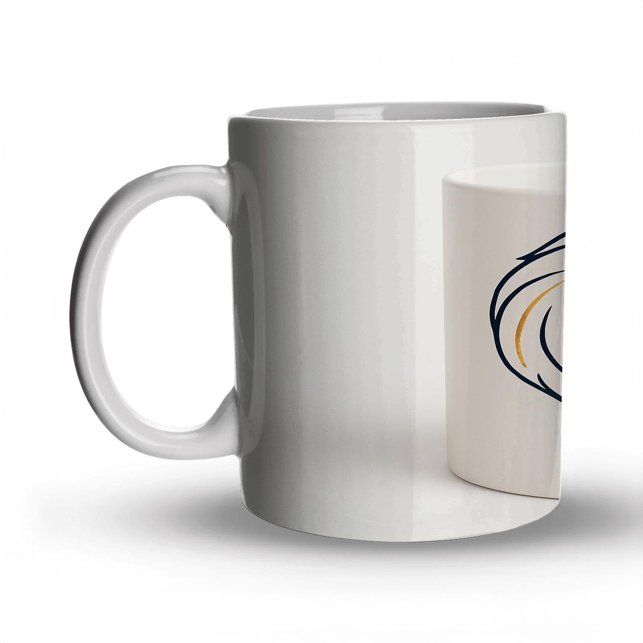 Leo Solar Mane Constellation Mug Line Art decorative mug sets