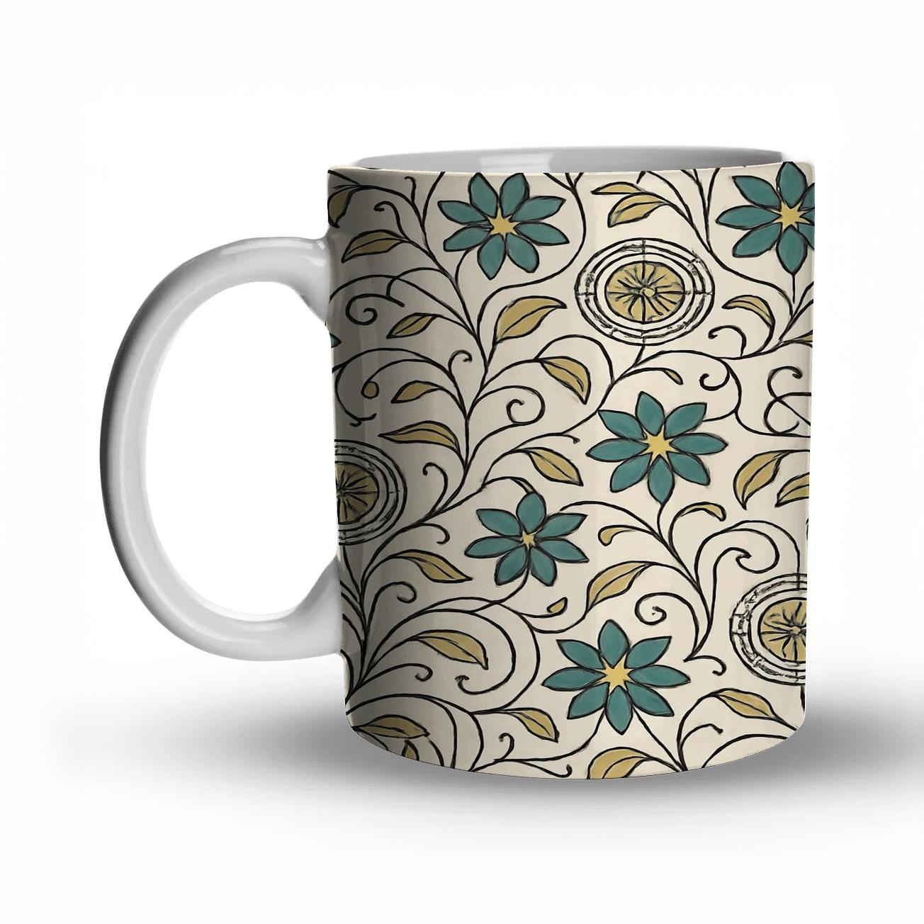 Vienna Secession Starbloom Ornament gift mugs for occasions