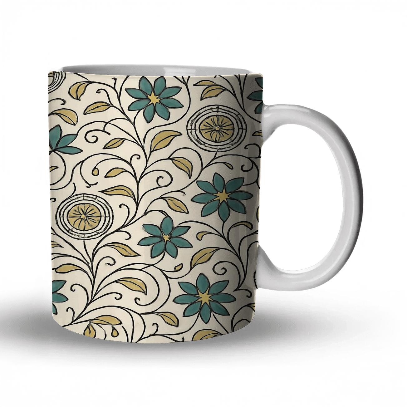 Vienna Secession Starbloom Ornament gift mugs for occasions