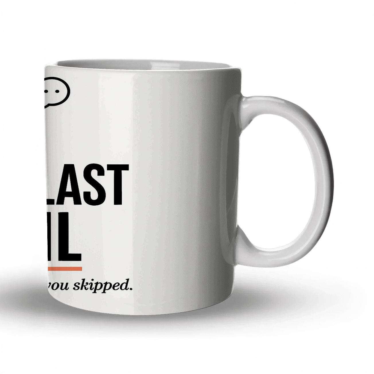Per My Last Email Minimal Eye Roll premium drinkware mugs