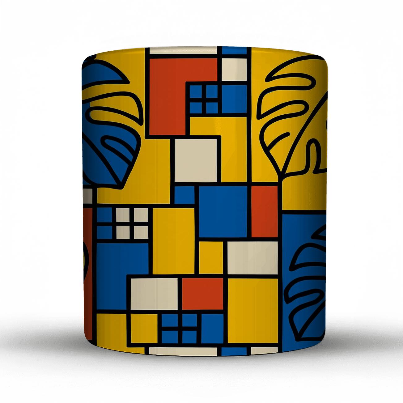 De Stijl Metro Botanicals travel mugs with handles