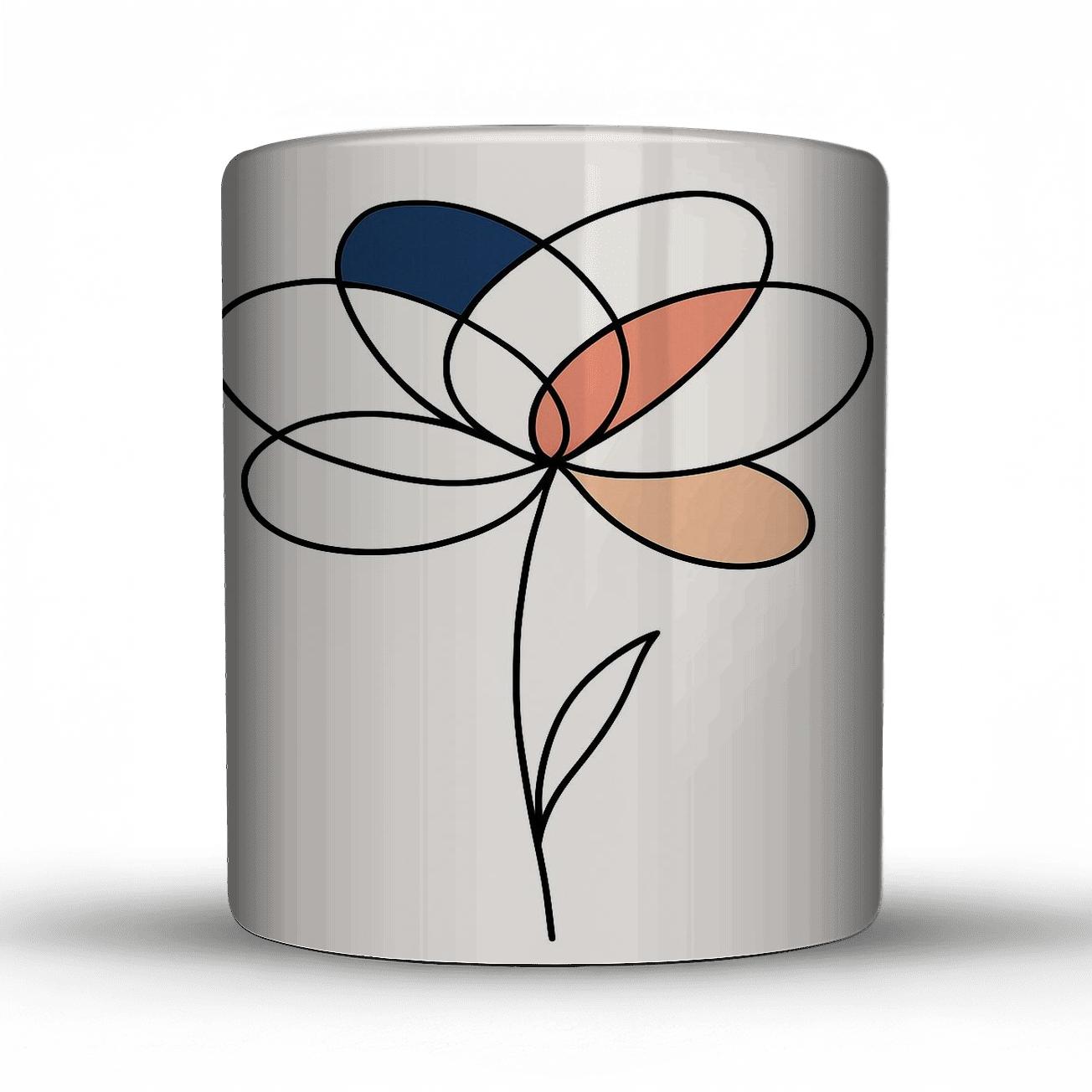 Orbit Bloom Line Study premium drinkware mugs