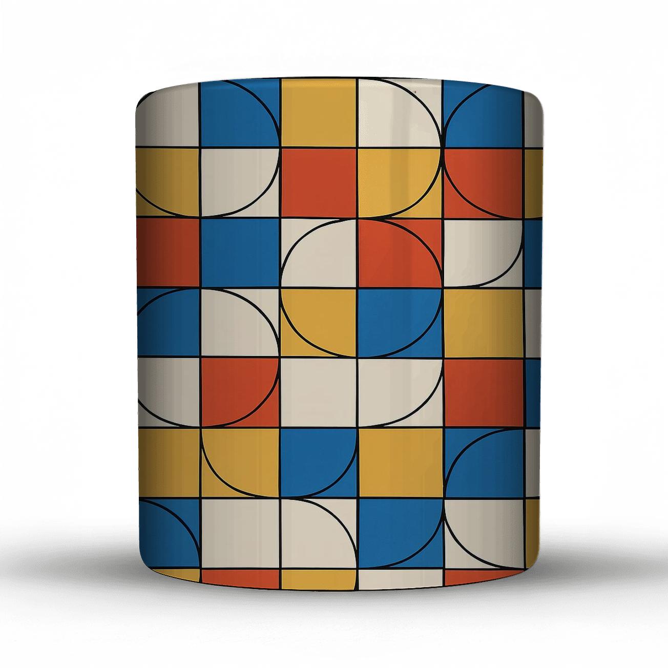 Bauhaus Modular Interlock Weave gift mugs for occasions