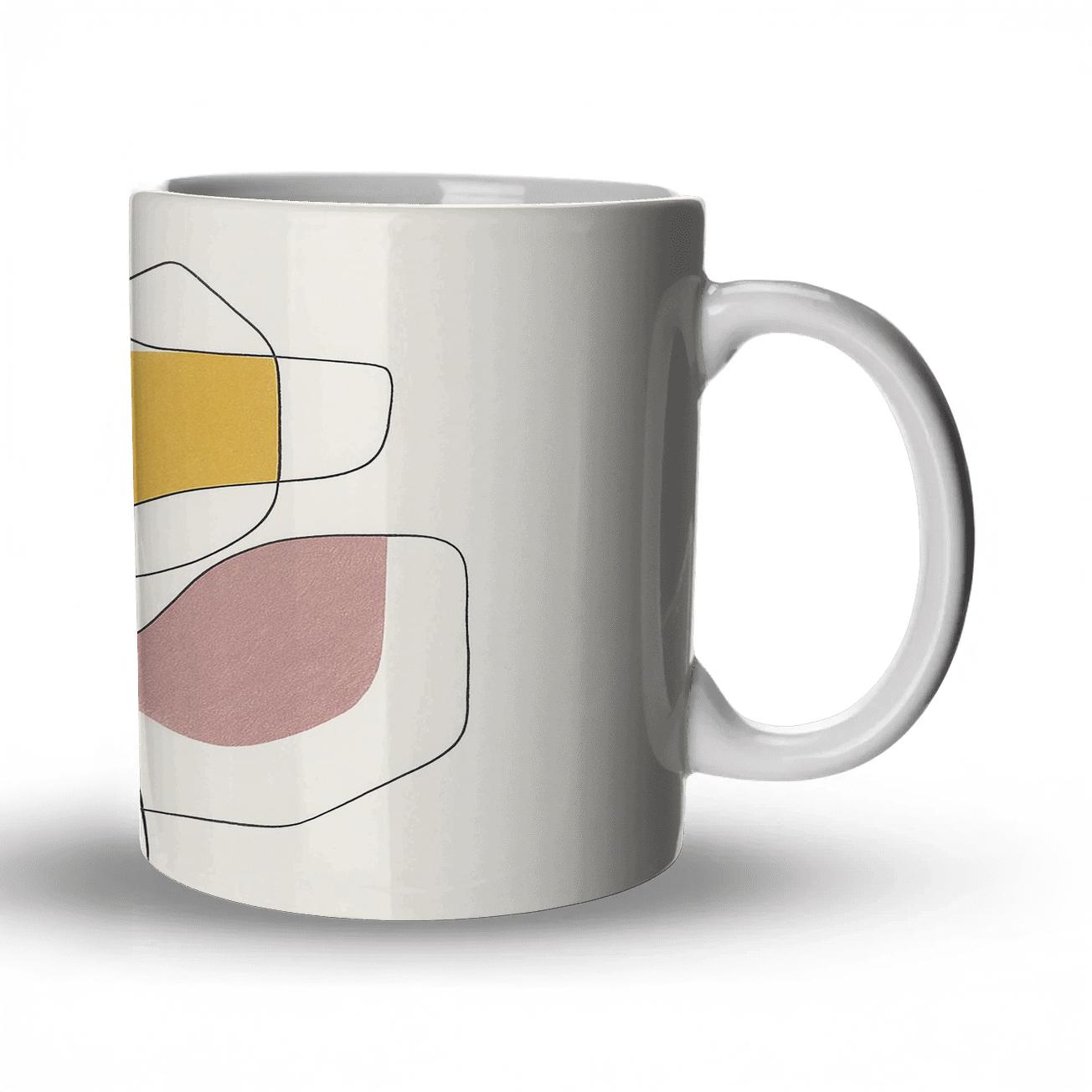Tectonic Geometry Drift ceramic coffee mugs