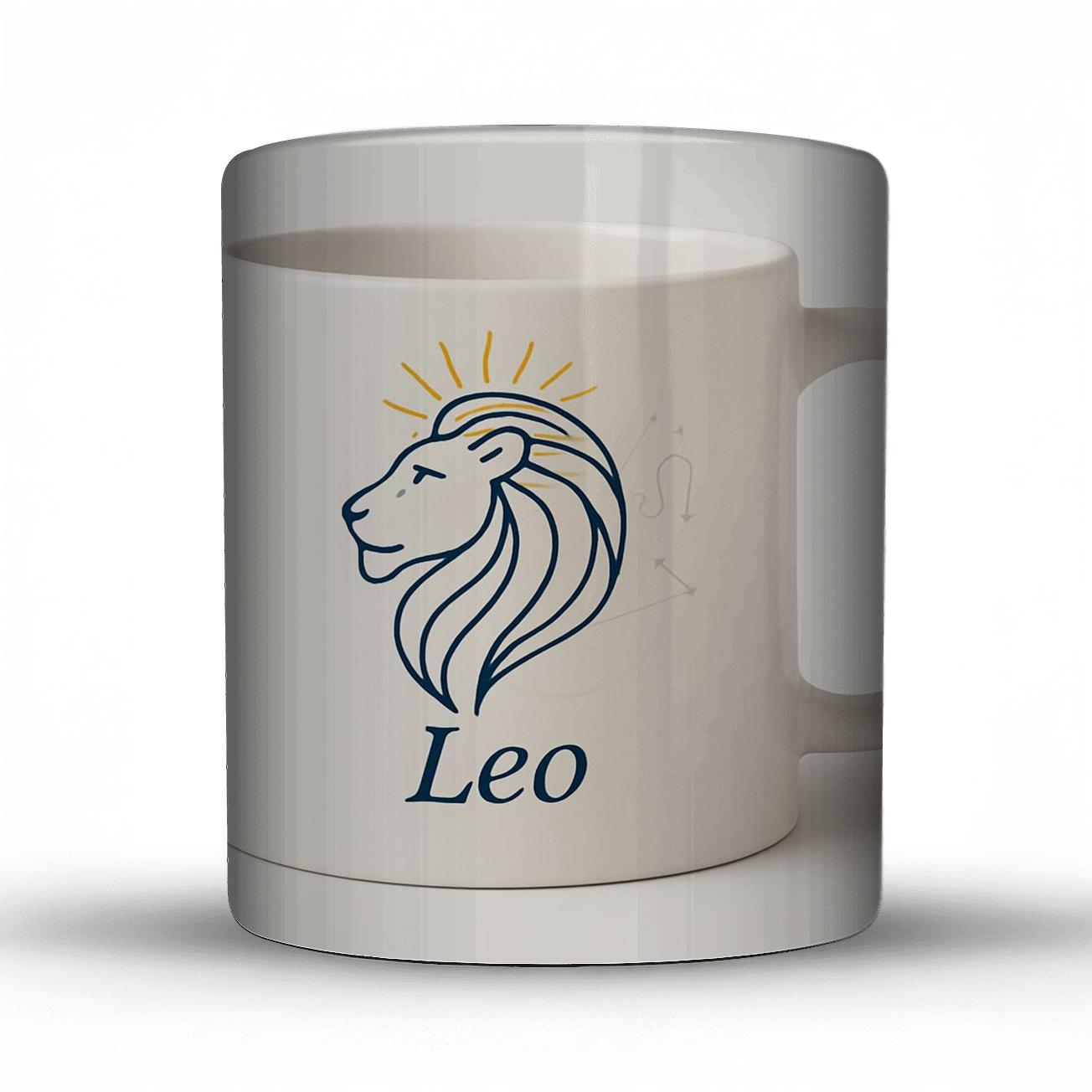 Leo Celestial Herald Mug Art gift mugs for occasions
