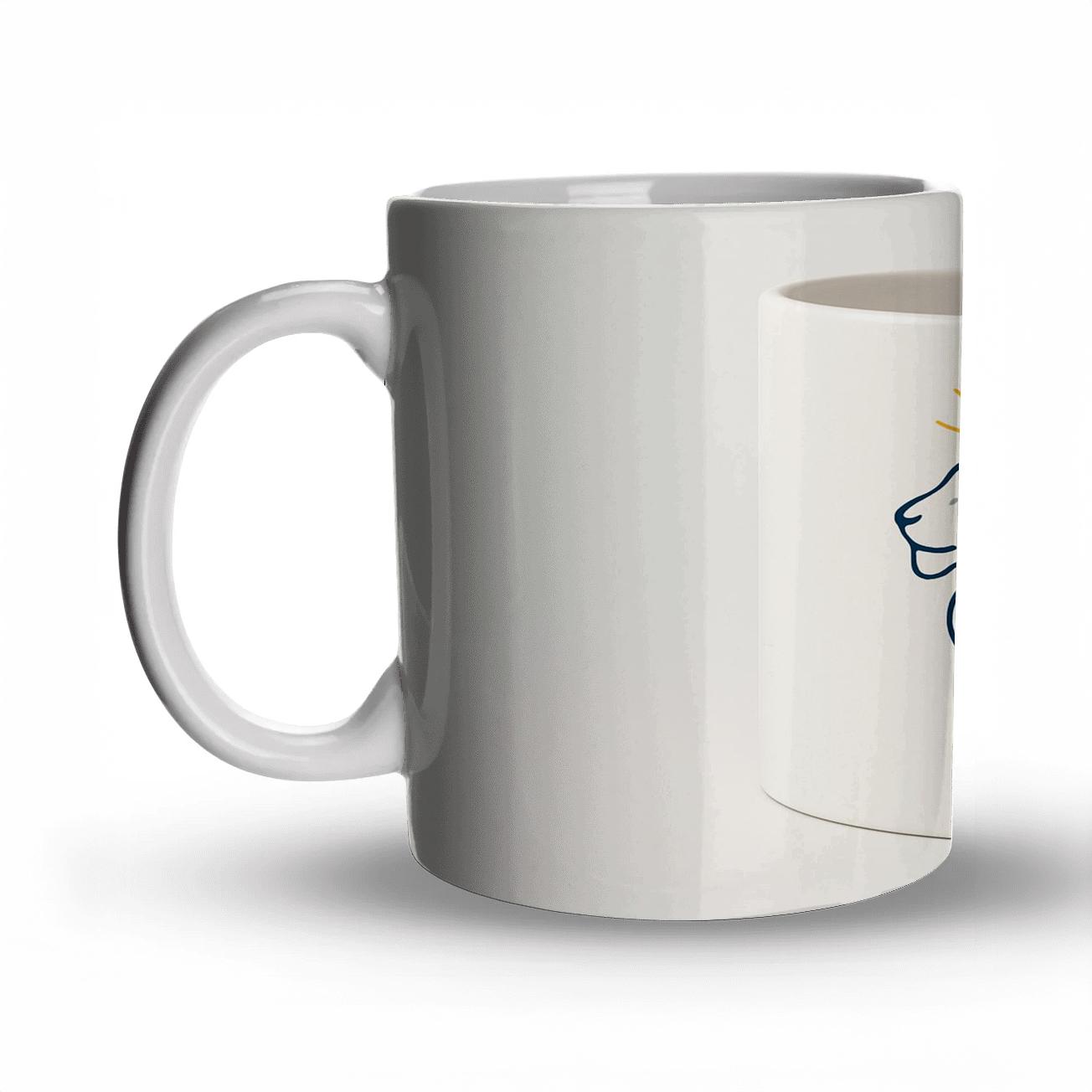 Leo Celestial Herald Mug Art gift mugs for occasions